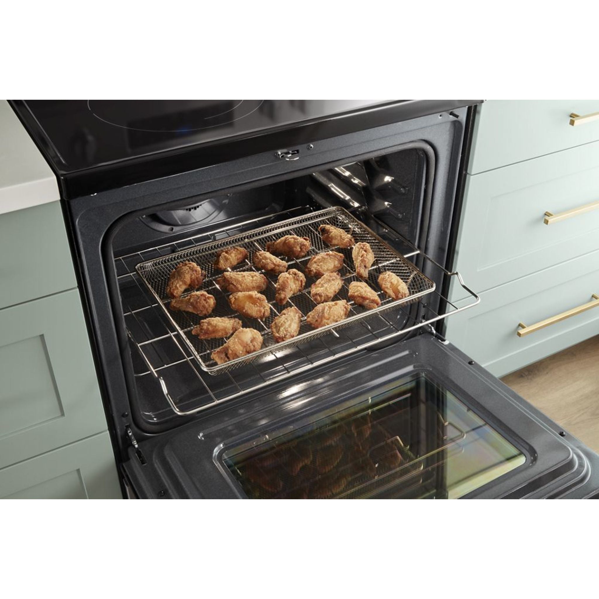 Whirlpool, 30" True Convection Wall Oven (WOED7030PZ) - Fingerprint Resistant Stainless Steel