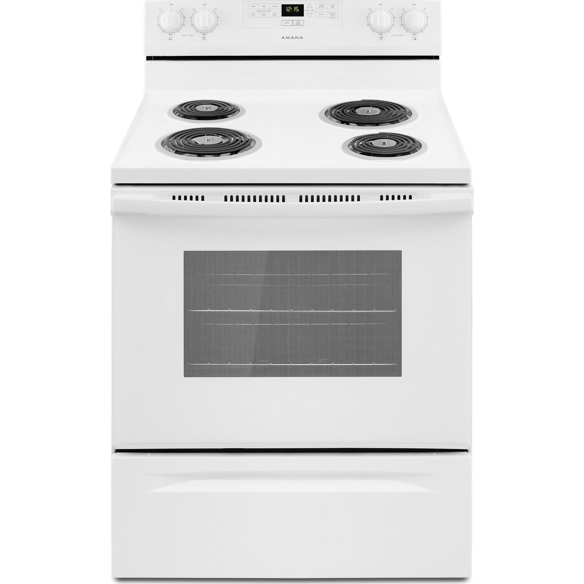 Amana, Amana 30" Electric Range (YACR4303MFW) - White