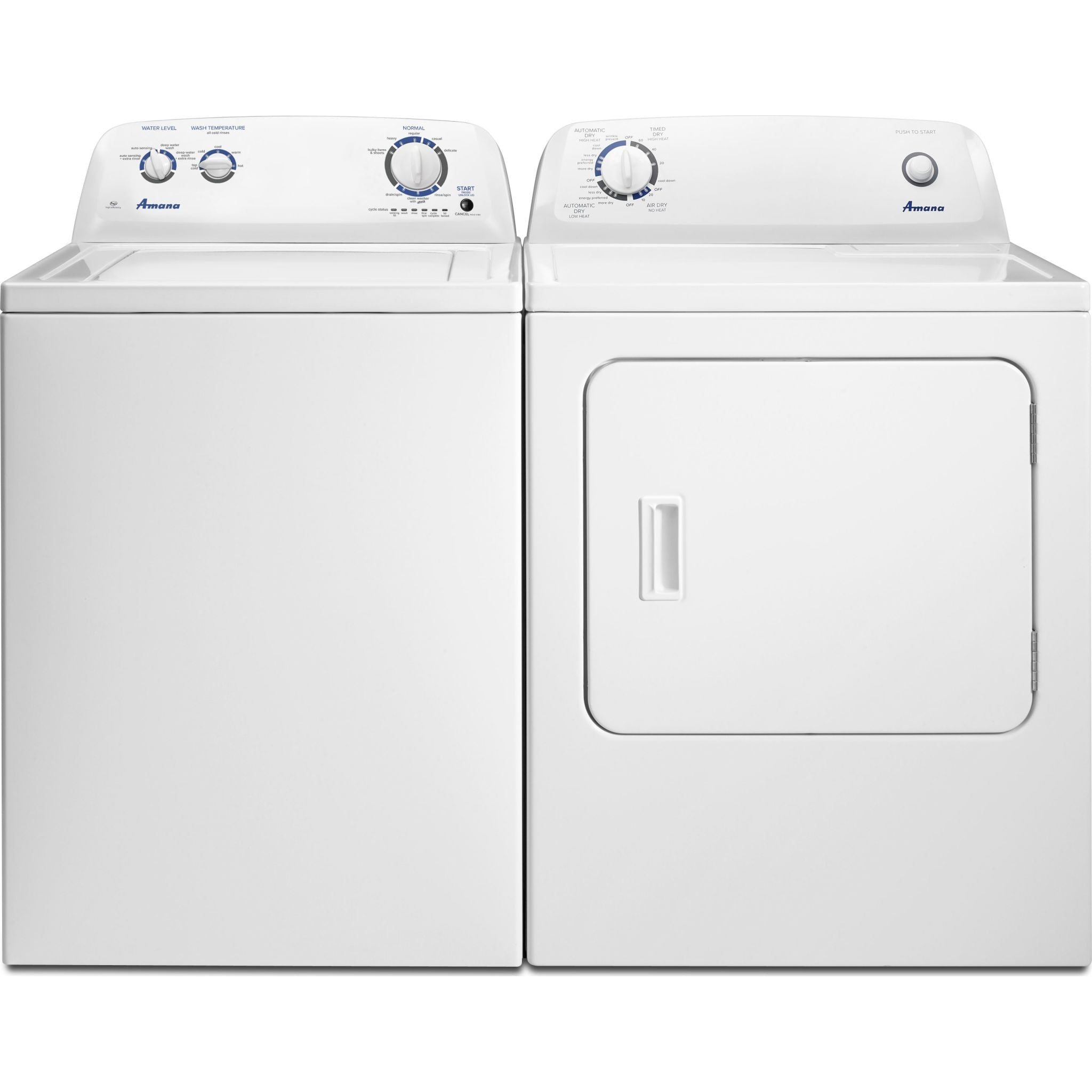 Amana, Amana Top Load Pair (AMN1444376K) - White