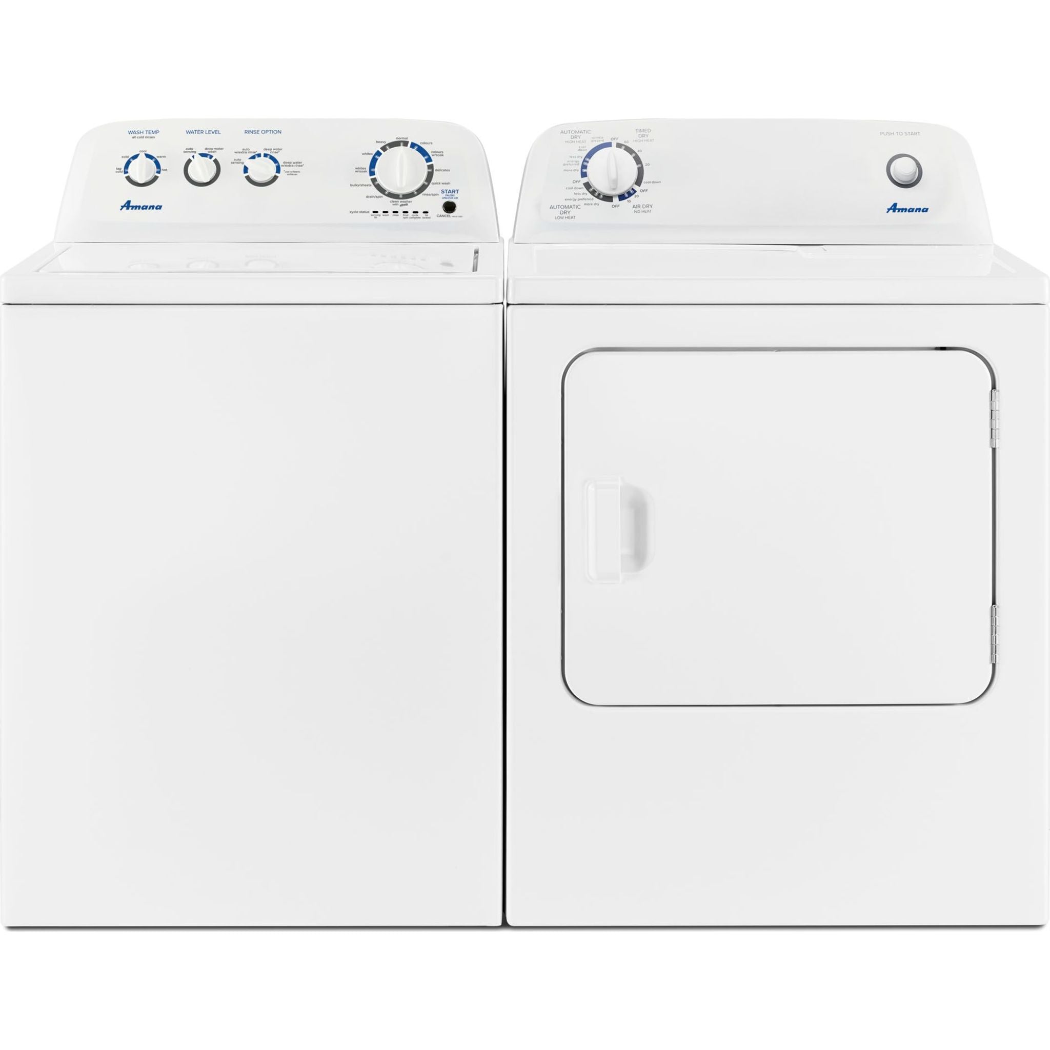 Amana, Amana Top Load Pair (AMN1469333K) - White