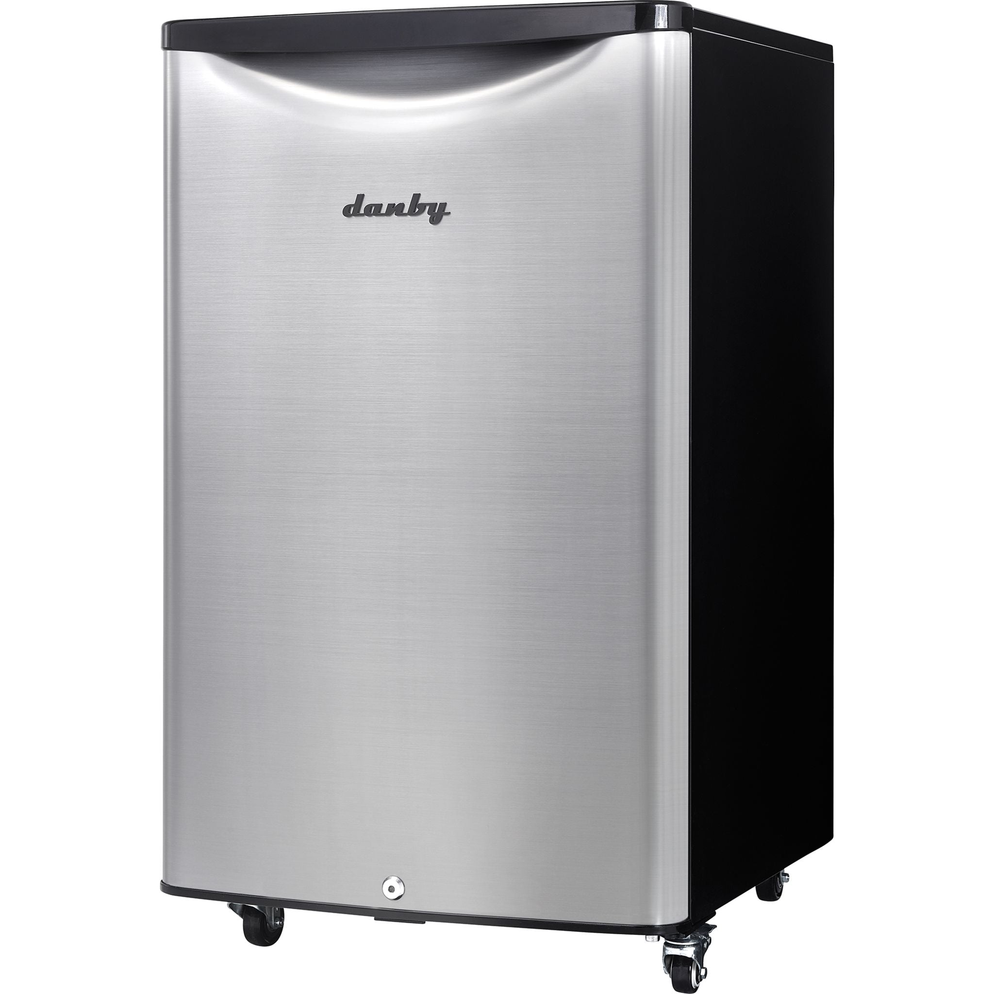 Danby, Danby Compact Fridge (DAR044A6BSLDBO) - Stainless Steel