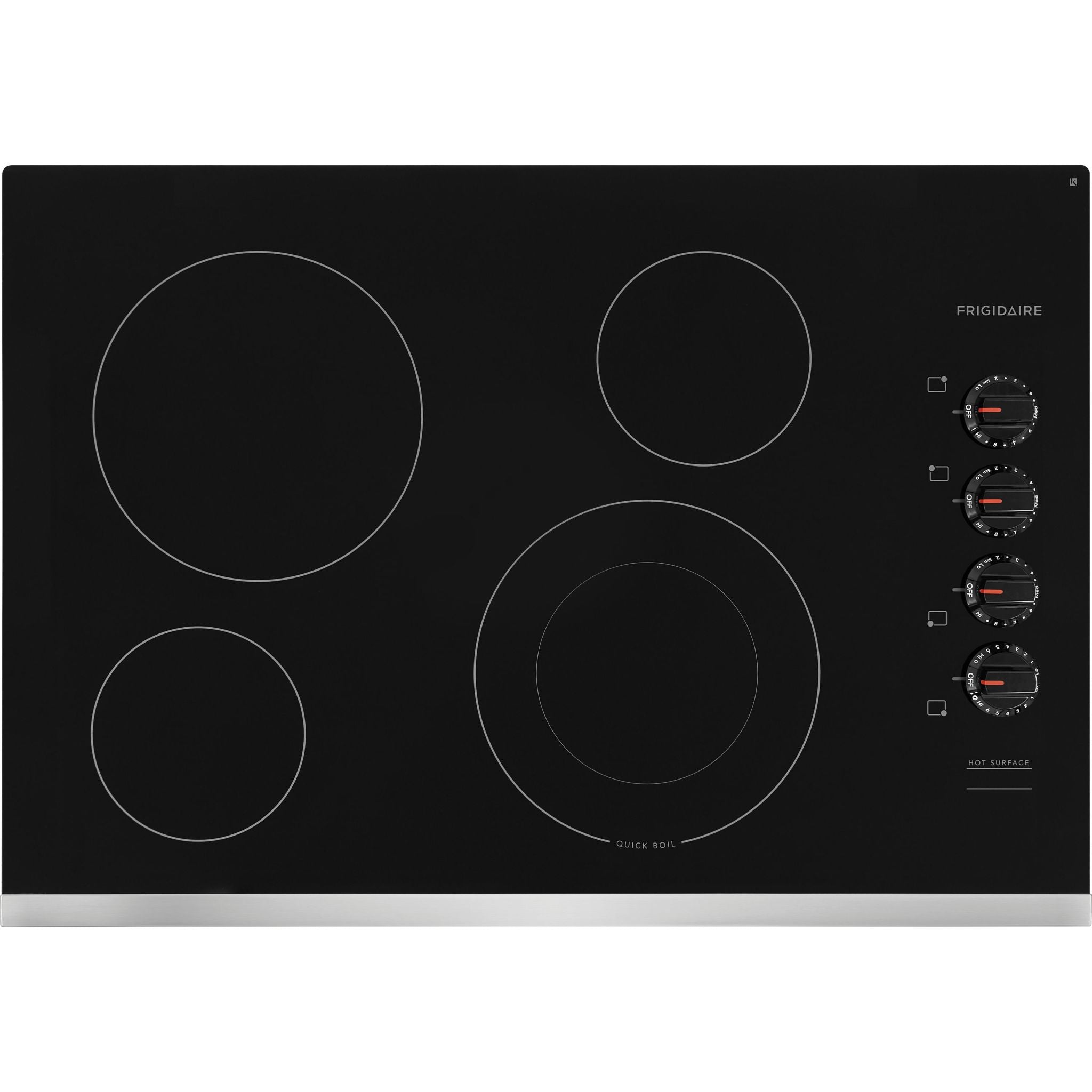 Frigidaire, Frigidaire 30" Cooktop (FFEC3025US) - Stainless Steel