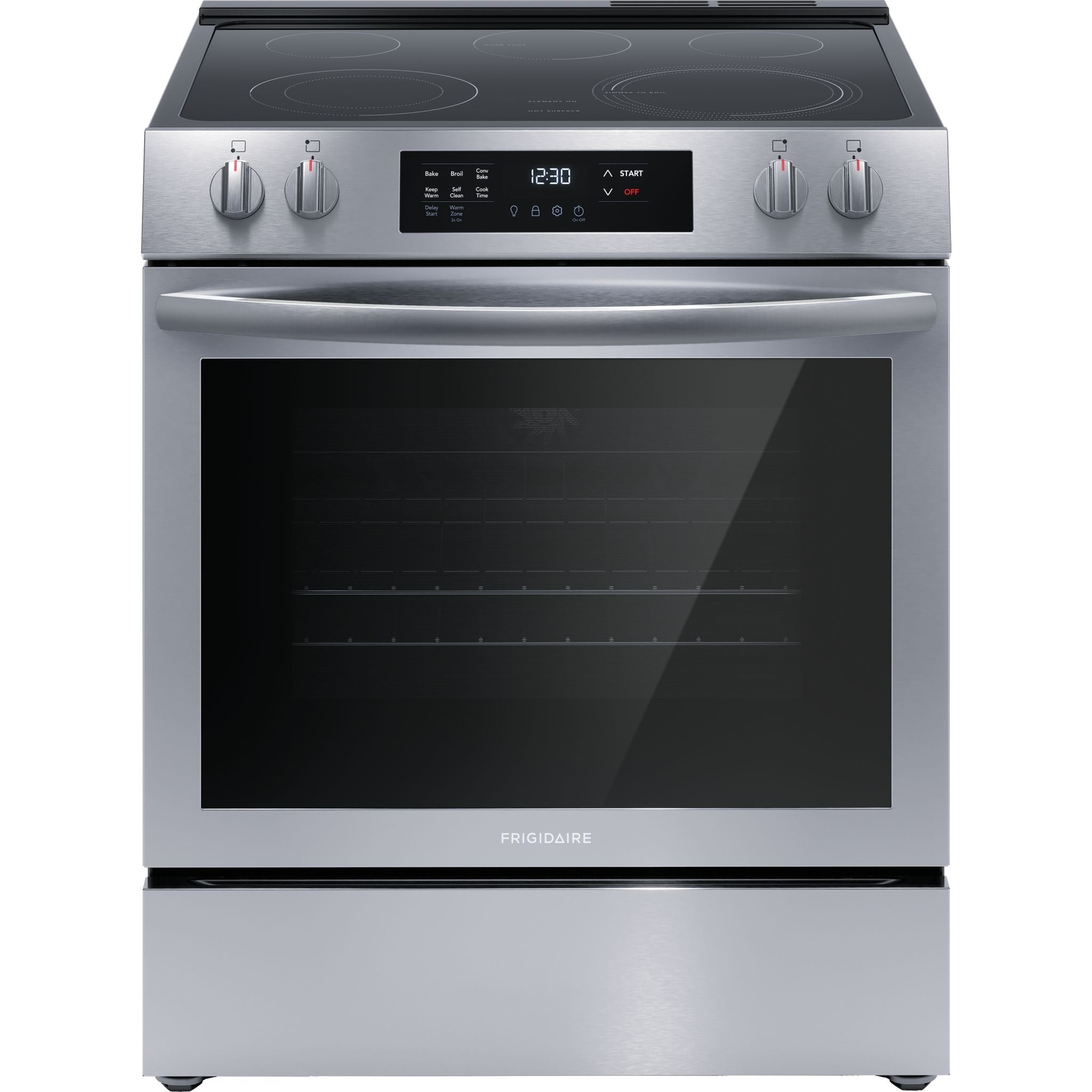 Frigidaire, Frigidaire 30" Electric Range (FCFE308CAS) - Stainless Steel