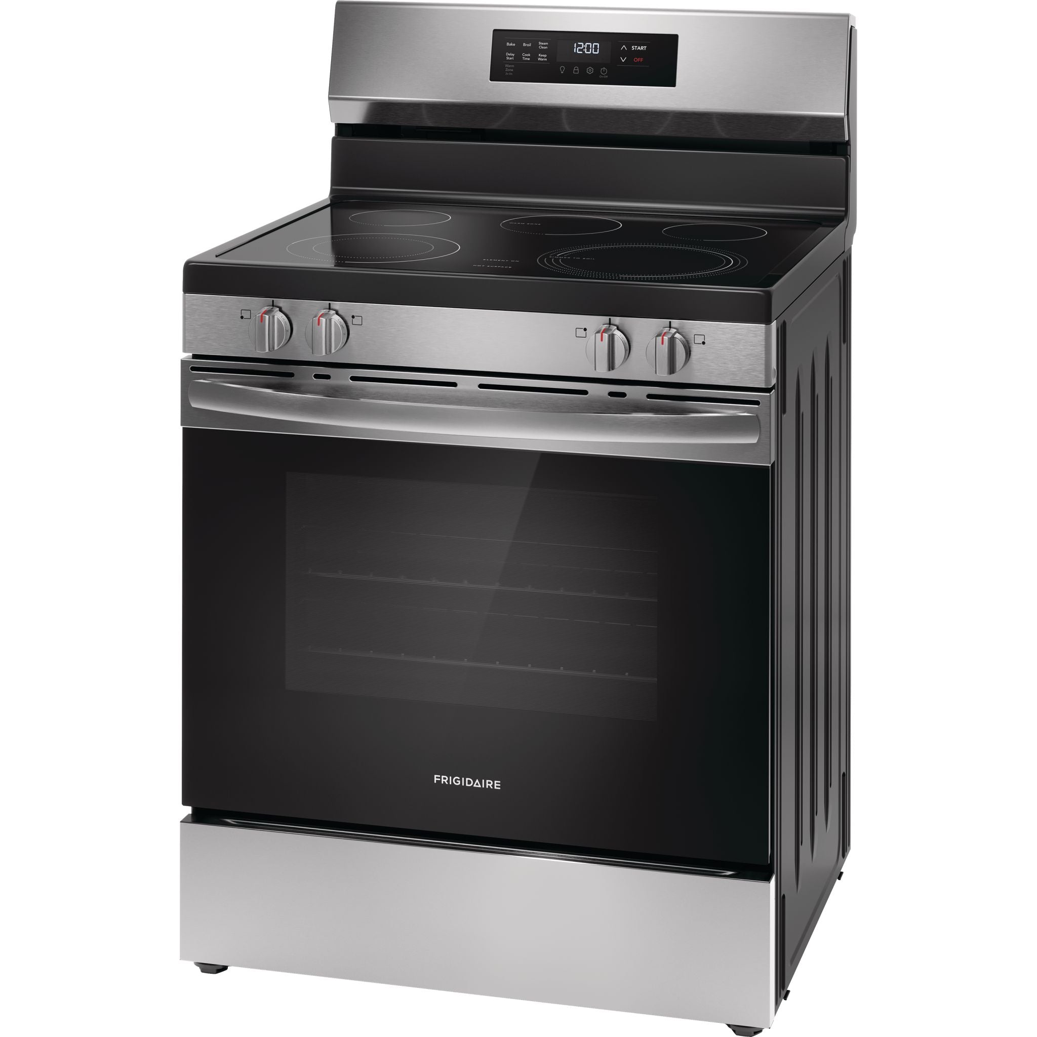 Frigidaire, Frigidaire 30" Electric Range (FCRE306CAS) - Stainless Steel