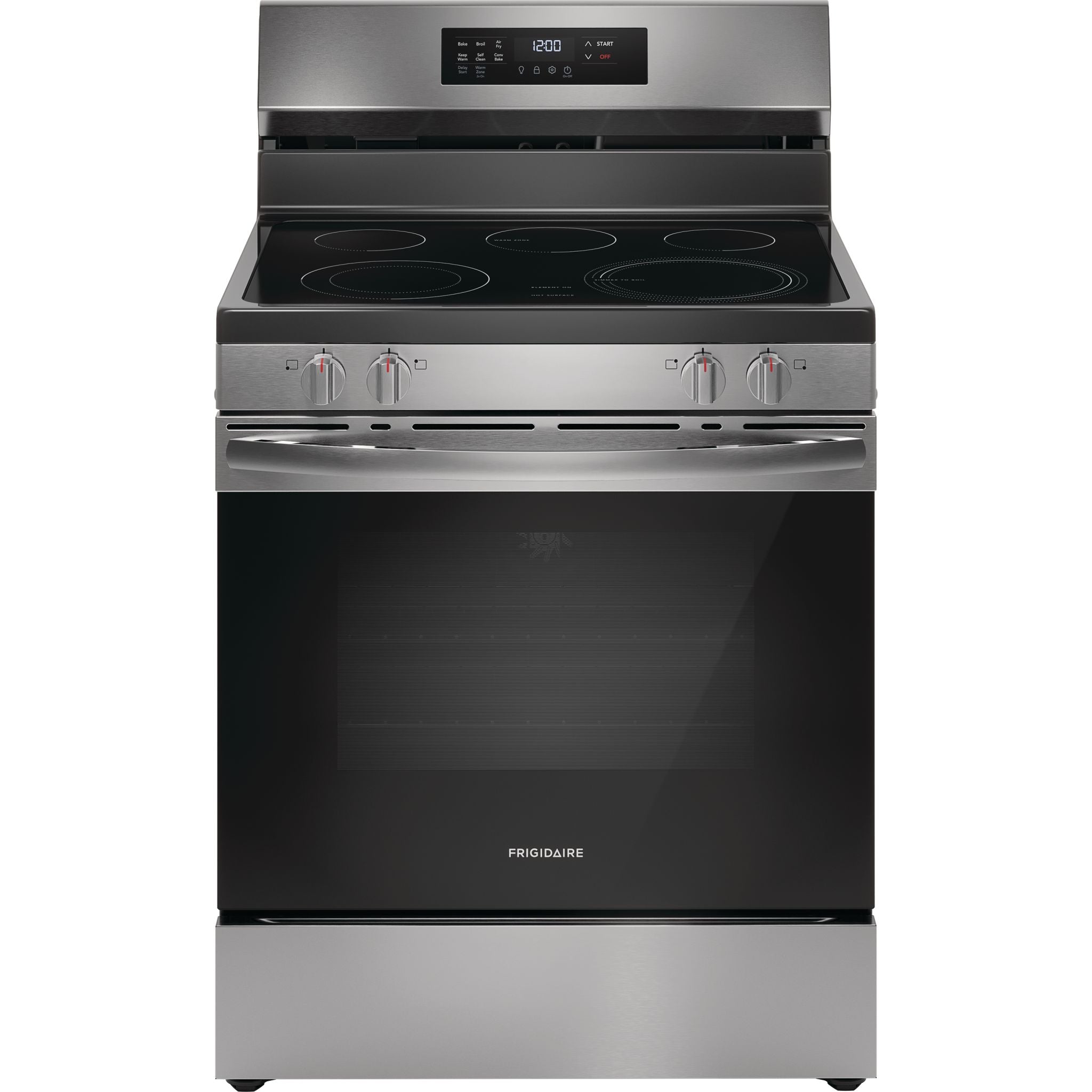 Frigidaire, Frigidaire 30" Electric Range (FCRE308CAS) - Stainless Steel