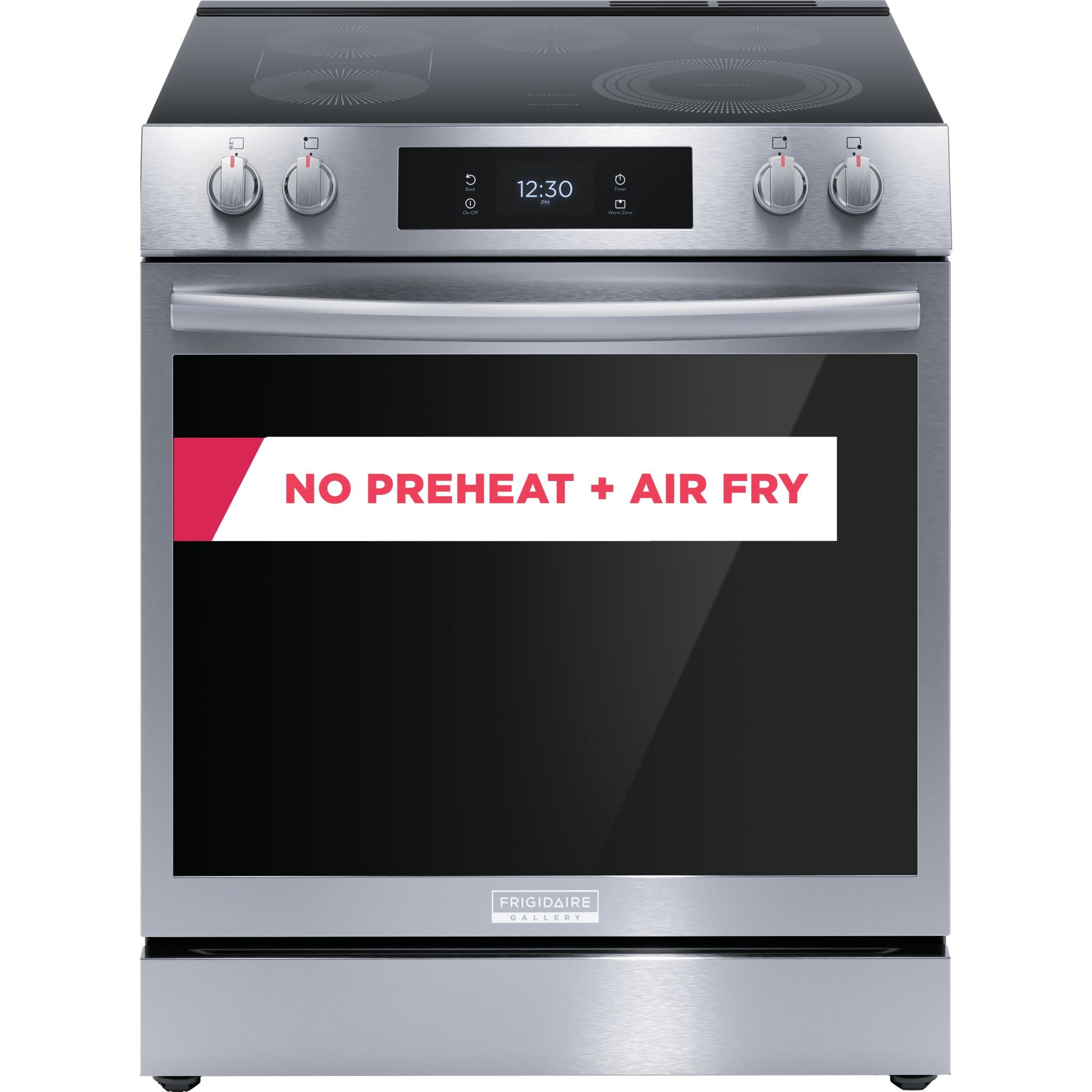 Frigidaire Gallery, Frigidaire Gallery 30" Electric Range (GCFE306CBF) - SmudgeProof Stainless Steel