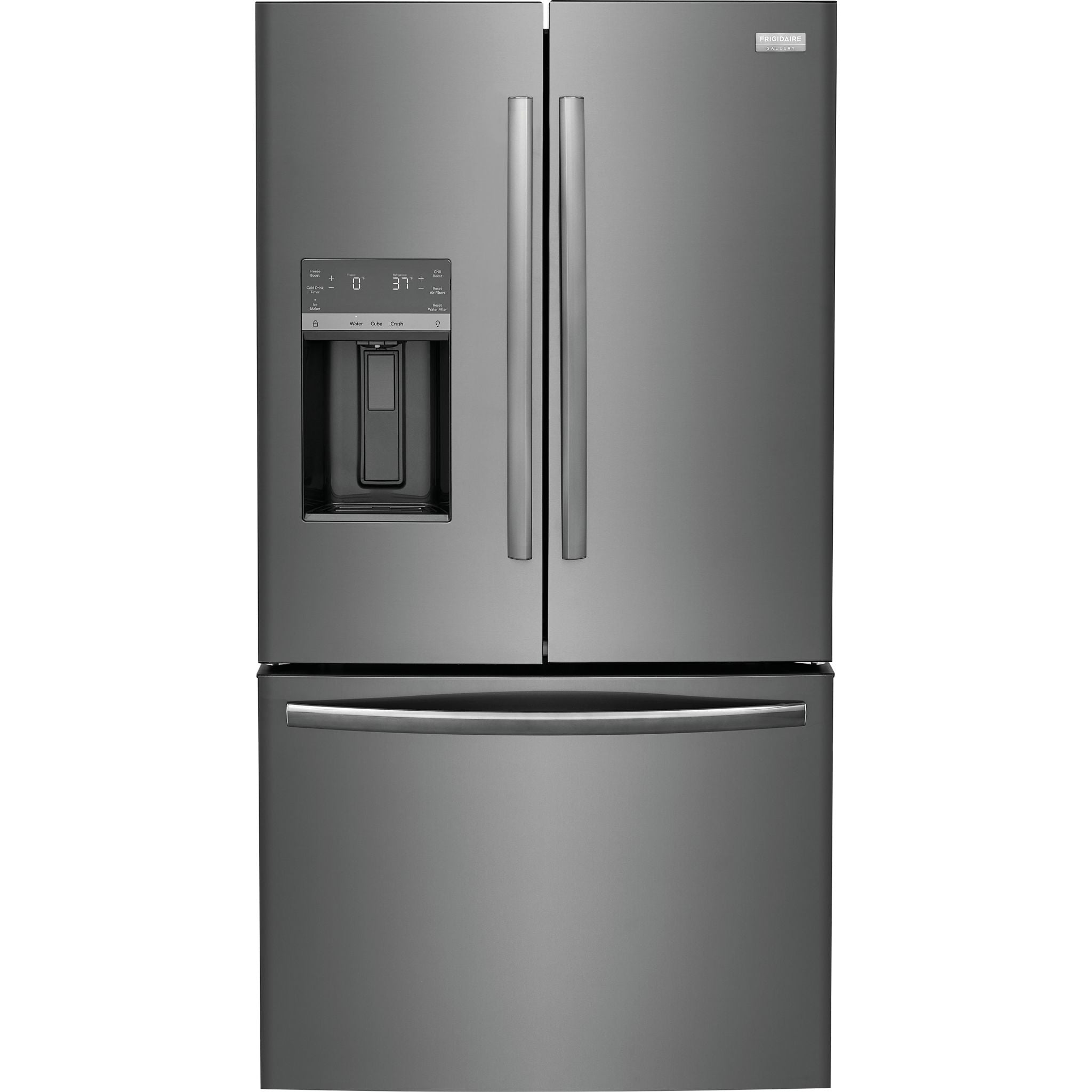 Frigidaire Gallery, Frigidaire Gallery French Door Fridge (GRFS2853AD) - Black Stainless