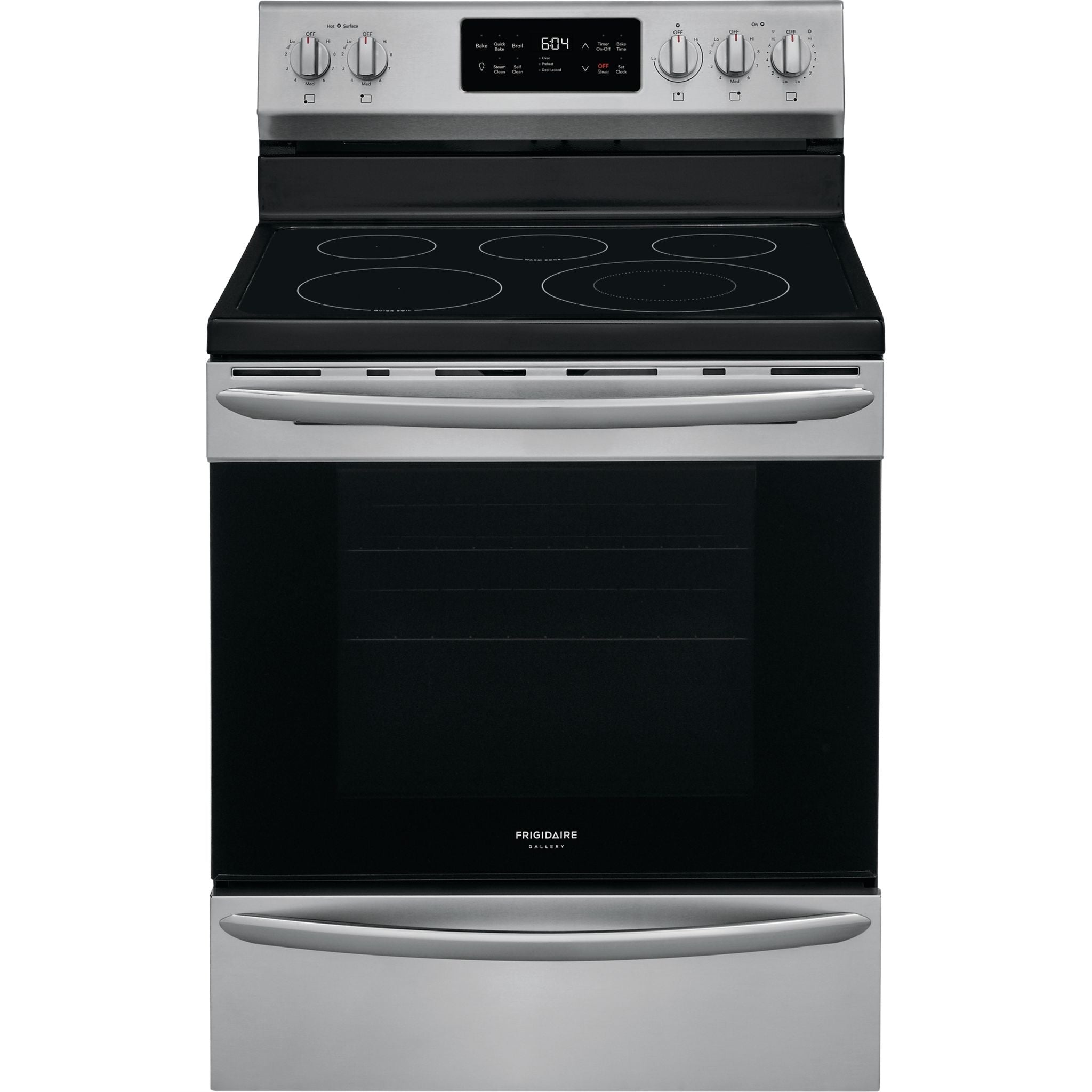 Frigidaire Gallery, Frigidaire Gallery Steam Clean Range (GCRE302CAF) - Stainless Steel