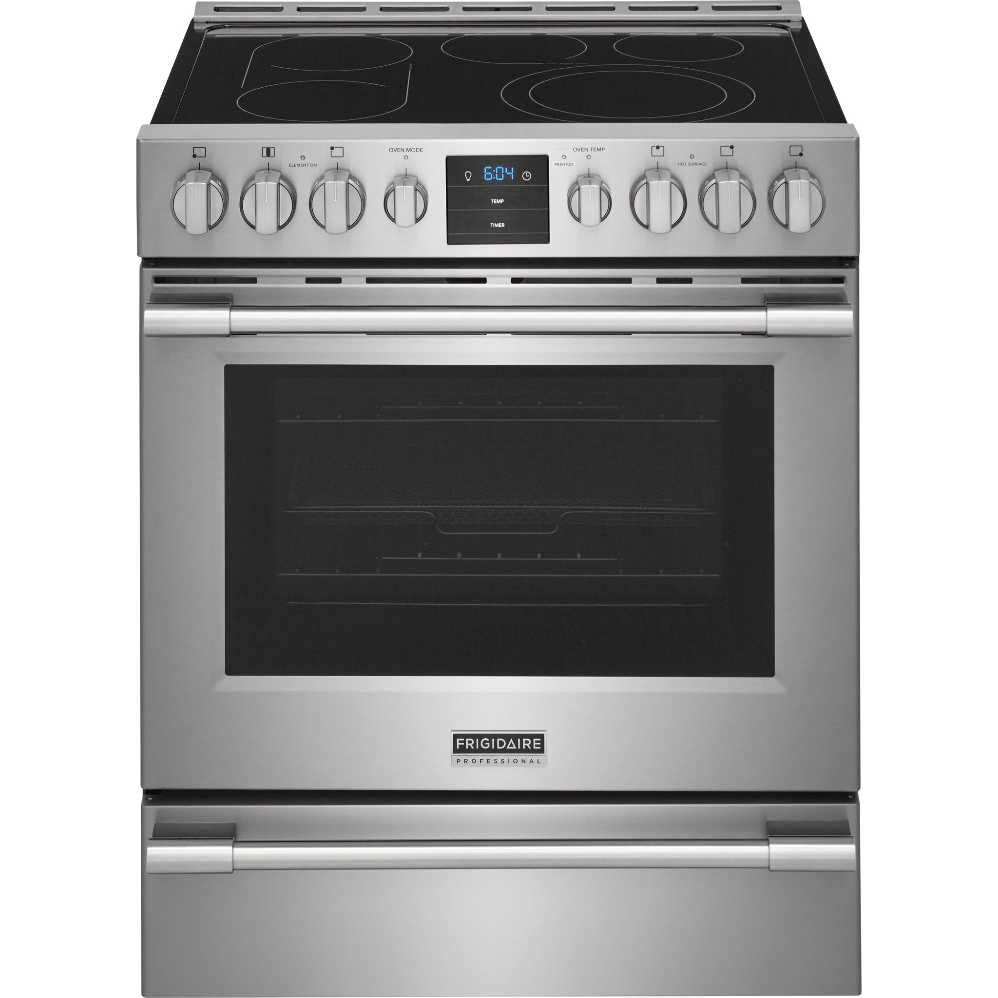 Frigidaire Professional, Frigidaire Professional 30" Electric Range (PCFE307CAF) - Stainless Steel