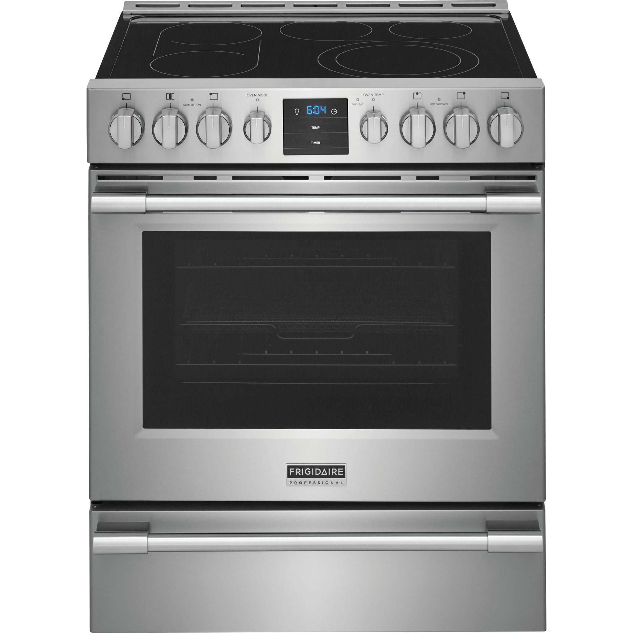 Frigidaire Professional, Frigidaire Professional Front Control Range (PCFE308CAF) - SmudgeProof Stainless Steel