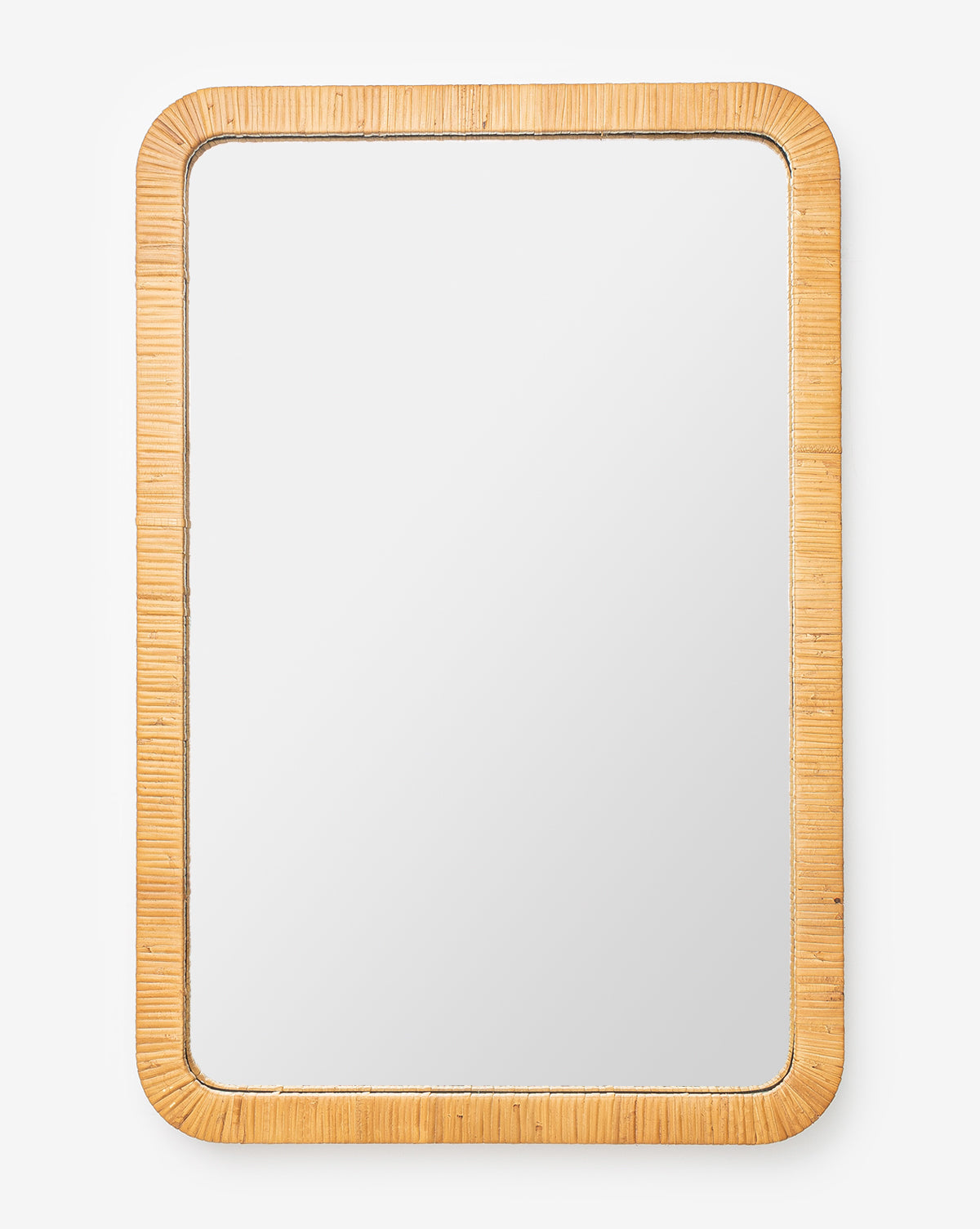 Makerspalm, Jovie Woven Rectangle Mirror