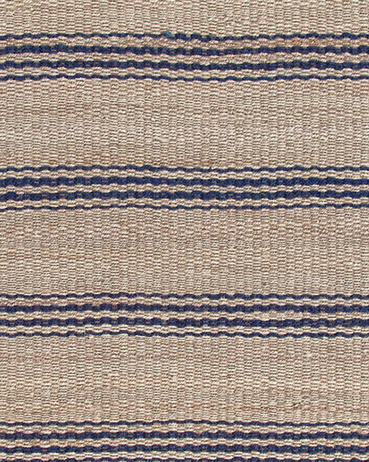 Dash & Albert, Jute Ticking Indigo Handwoven Rug