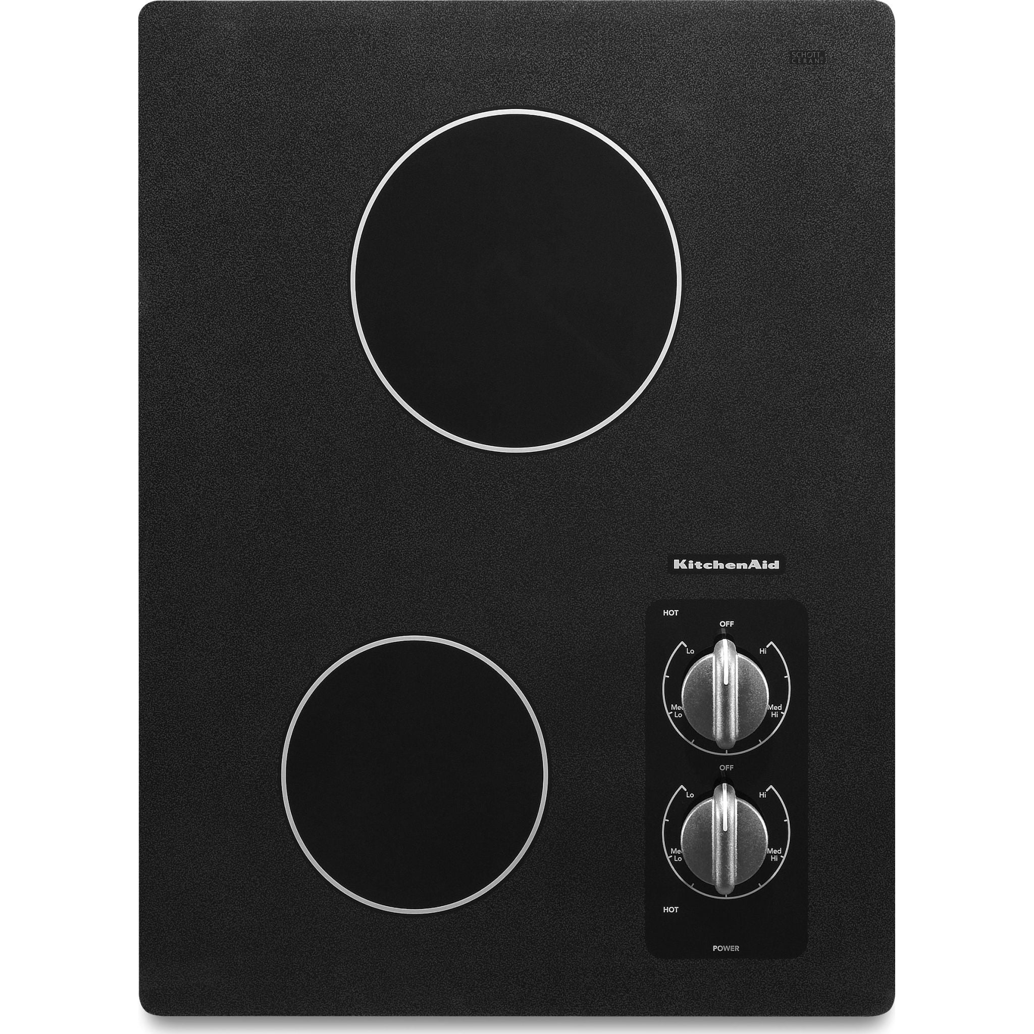 KitchenAid, KitchenAid 15" Cooktop (KECC056RBL) - Black