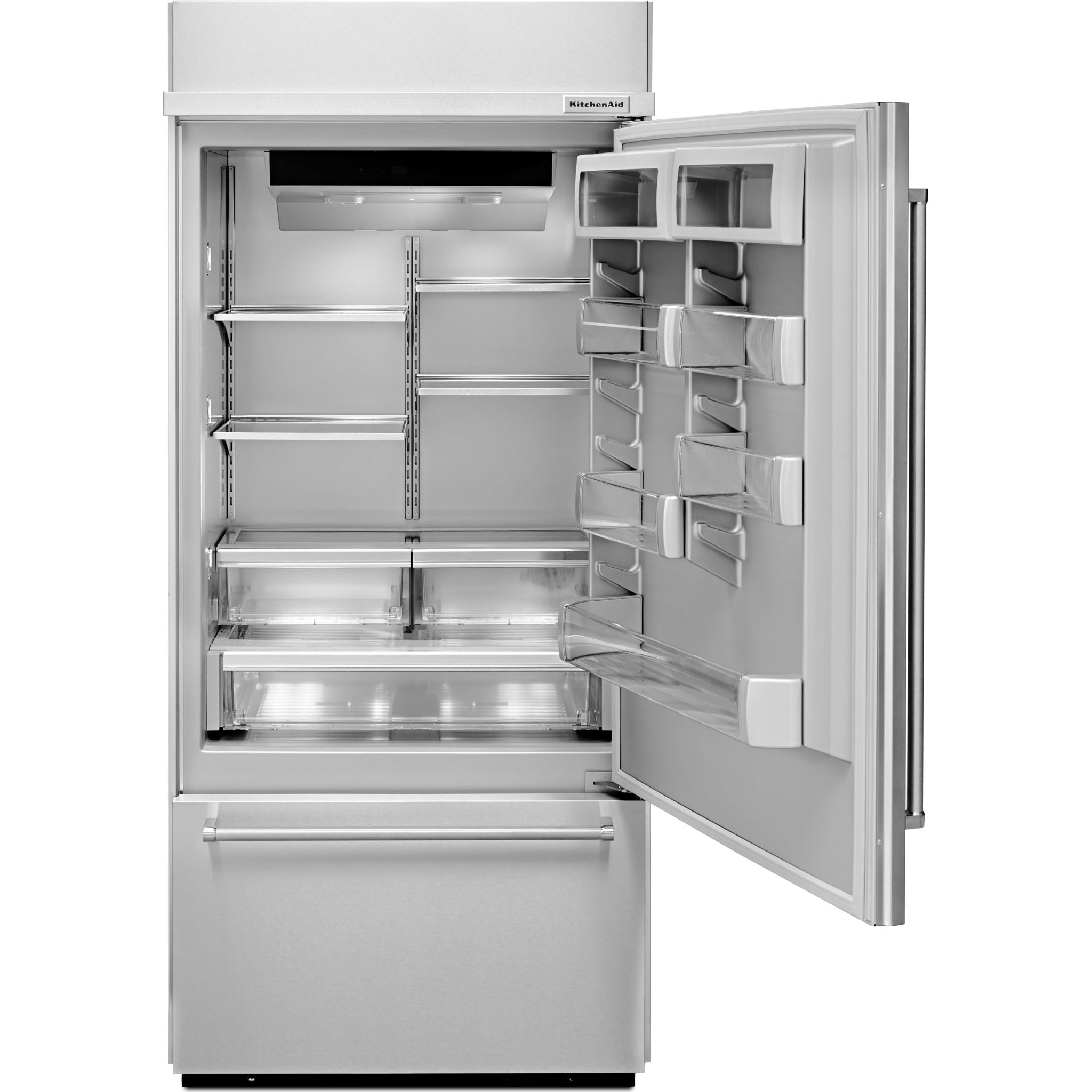 KitchenAid, KitchenAid Bottom Mount Fridge (KBBR306ESS) - Stainless Steel