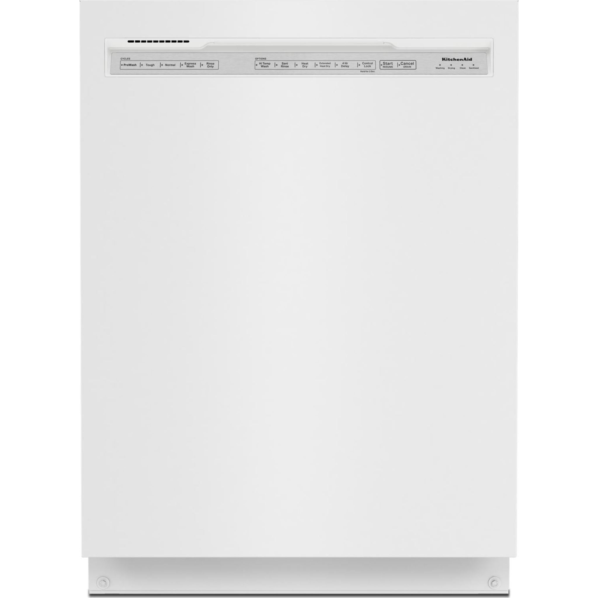 KitchenAid, KitchenAid Dishwasher Stainless Steel Tub (KDFE204KWH) - White