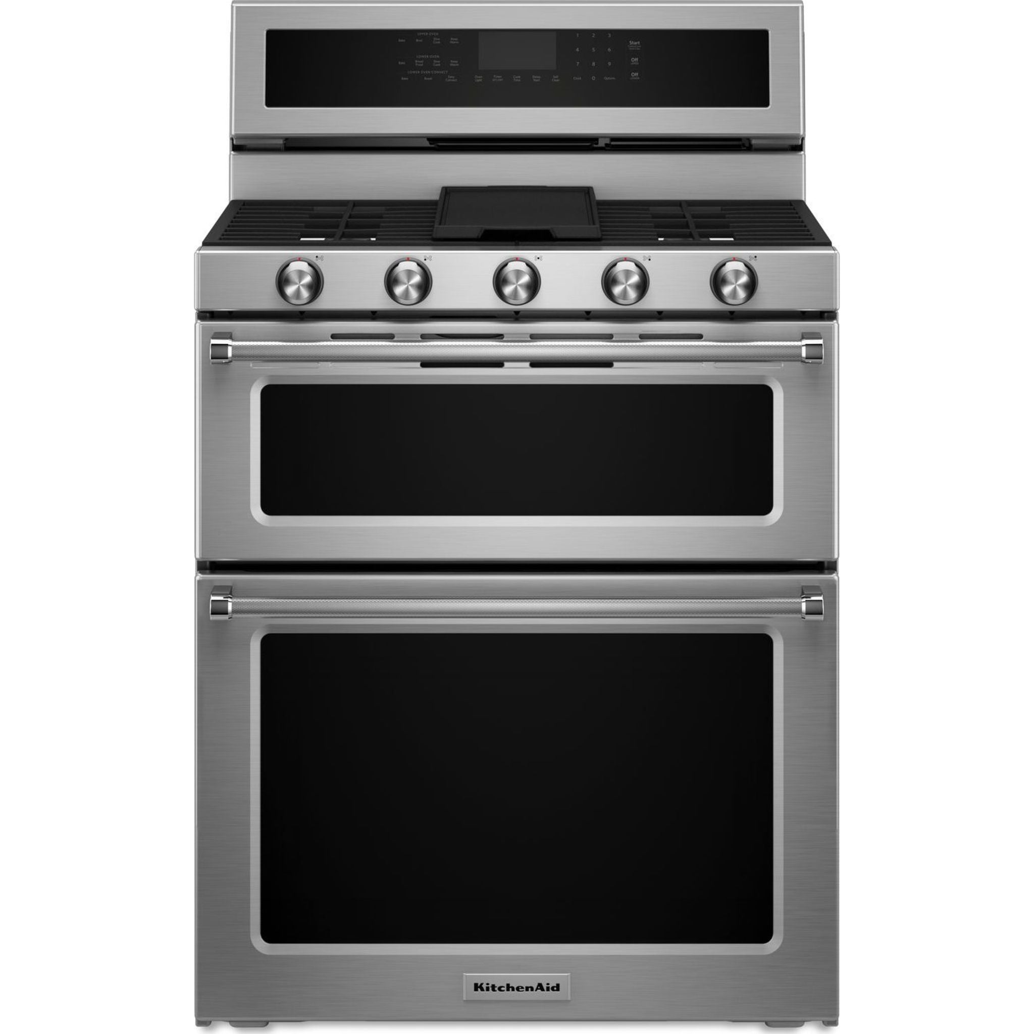 KitchenAid, KitchenAid Double Oven Range (KFGD500ESS) - Stainless Steel