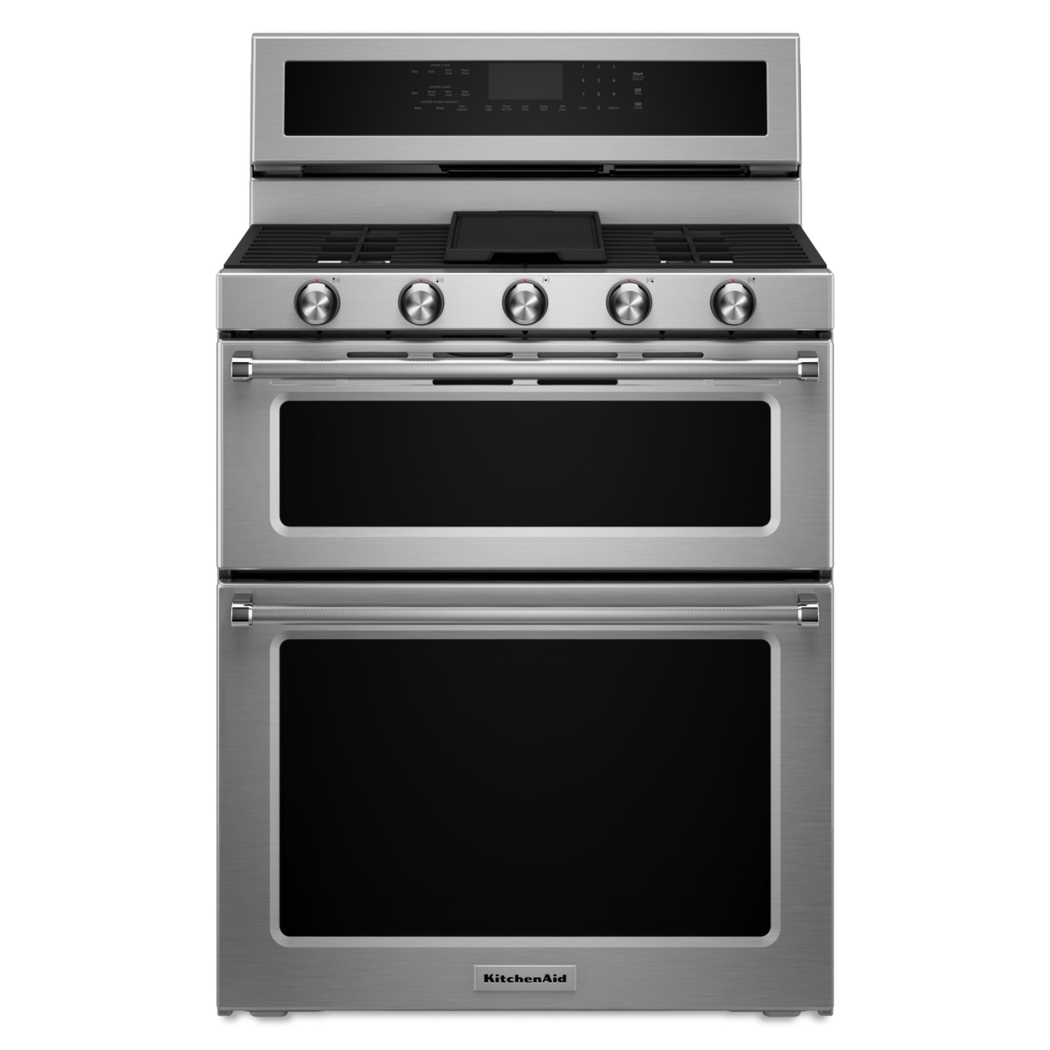 KitchenAid, KitchenAid Double Oven Range (KFGD500ESS) - Stainless Steel