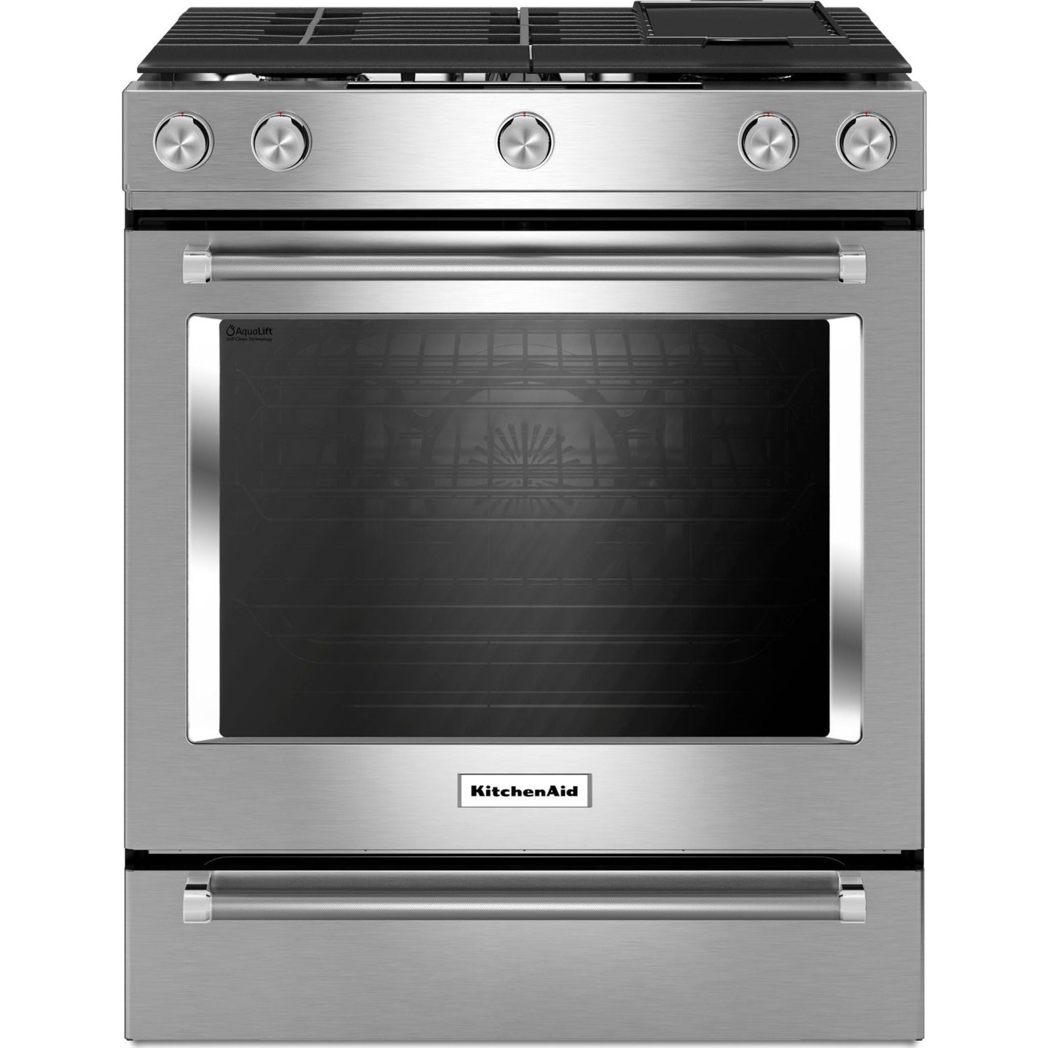 KitchenAid, KitchenAid Dual Fuel Gas Range (YKSDB900ESS) - Stainless Steel