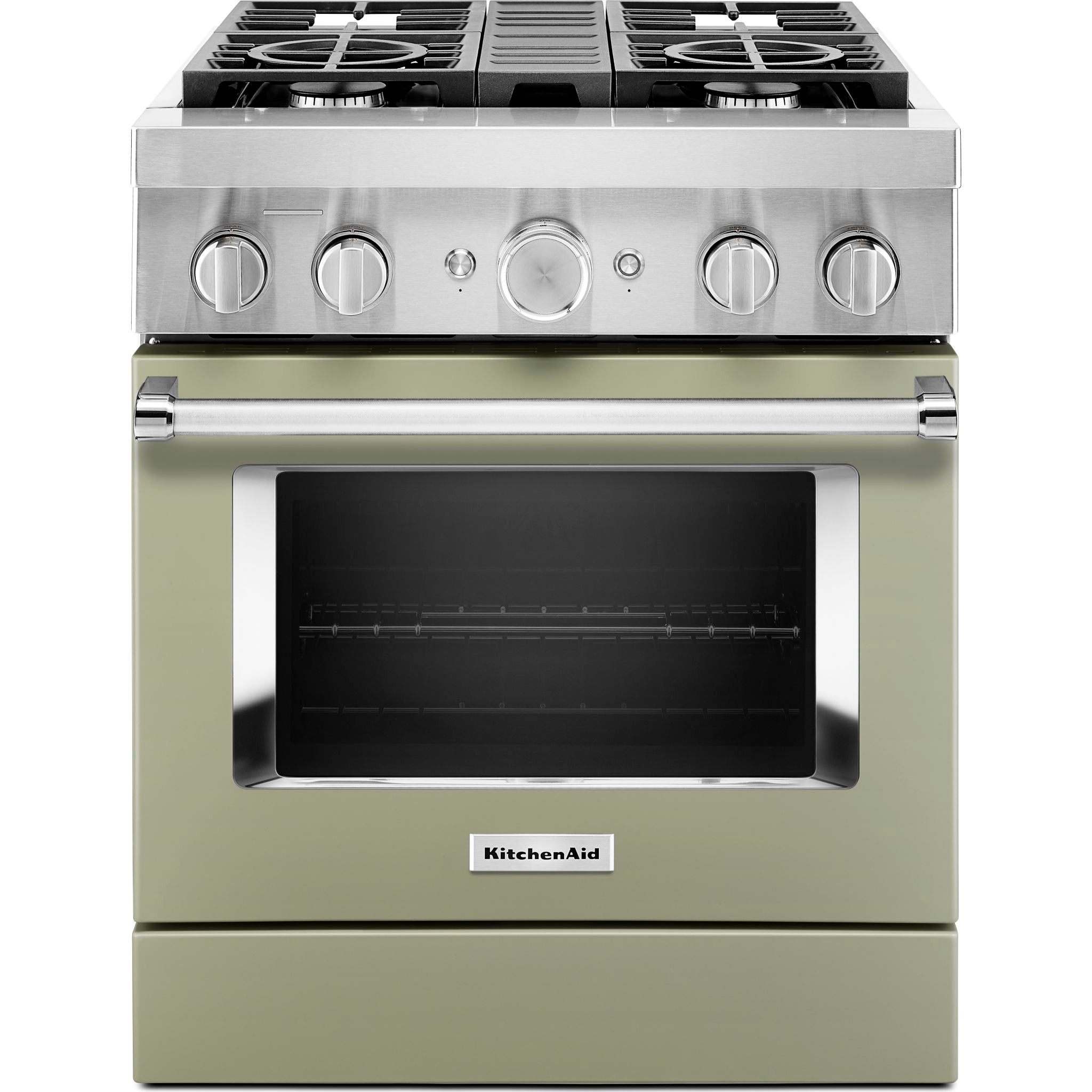 KitchenAid, KitchenAid Dual Fuel Range (KFDC500JAV) - Avocado Cream