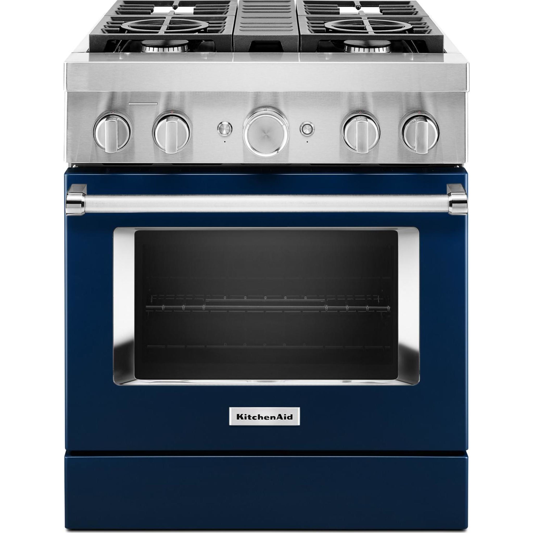 KitchenAid, KitchenAid Dual Fuel Range (KFDC500JIB) - Ink Blue