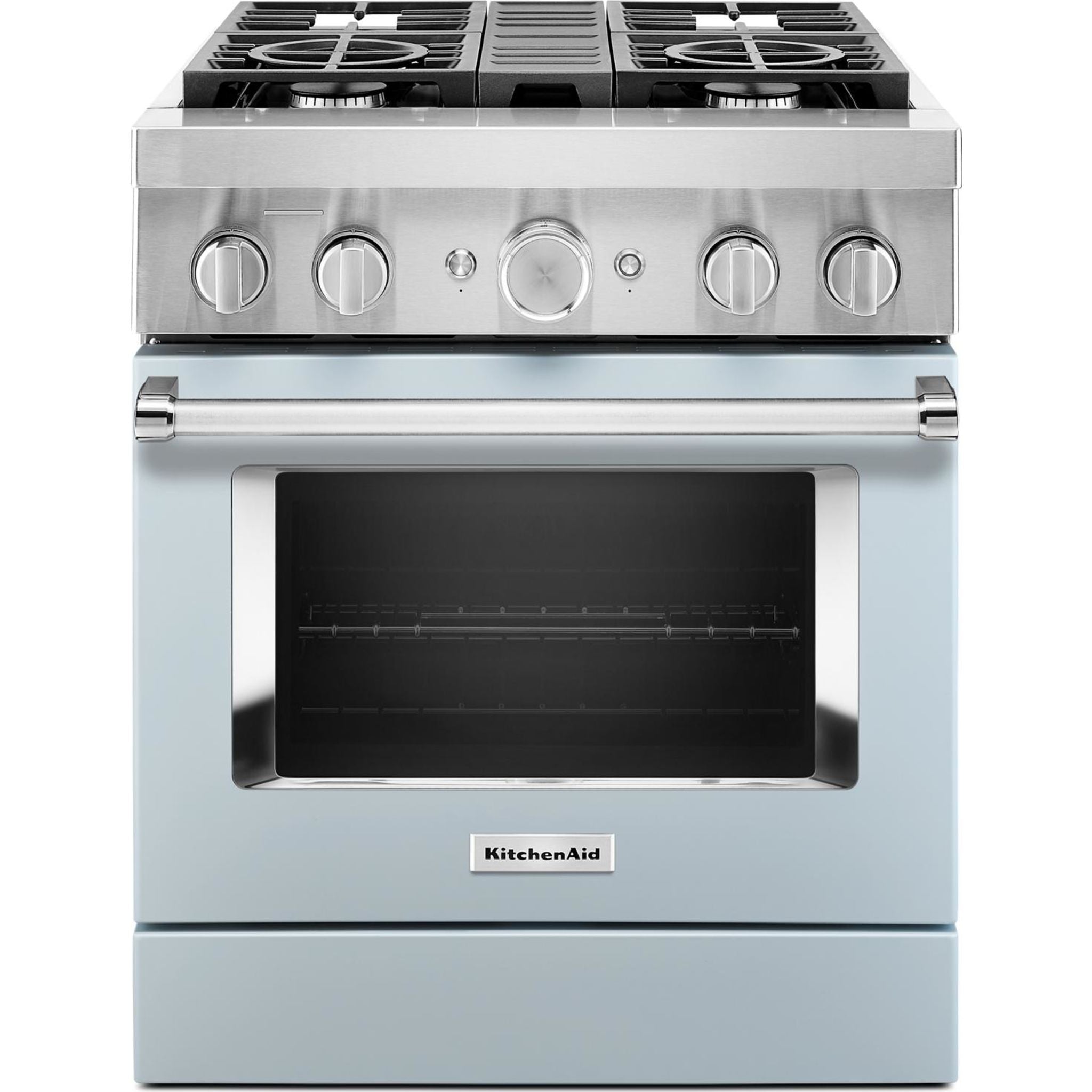 KitchenAid, KitchenAid Dual Fuel Range (KFDC500JMB) - Misty Blue