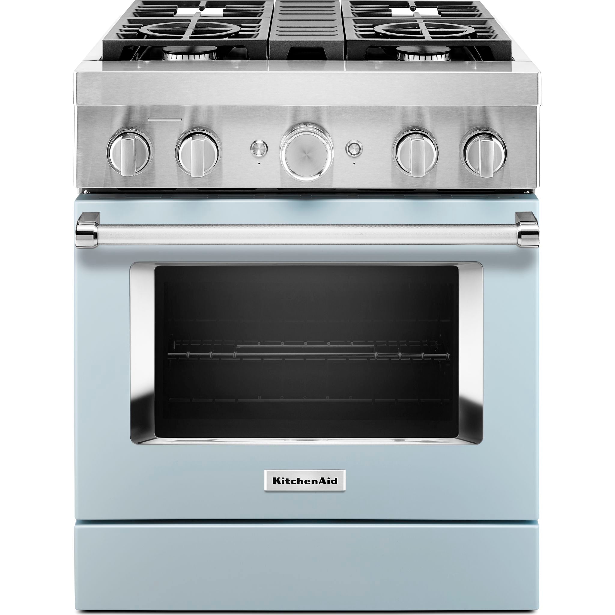 KitchenAid, KitchenAid Dual Fuel Range (KFDC500JMB) - Misty Blue