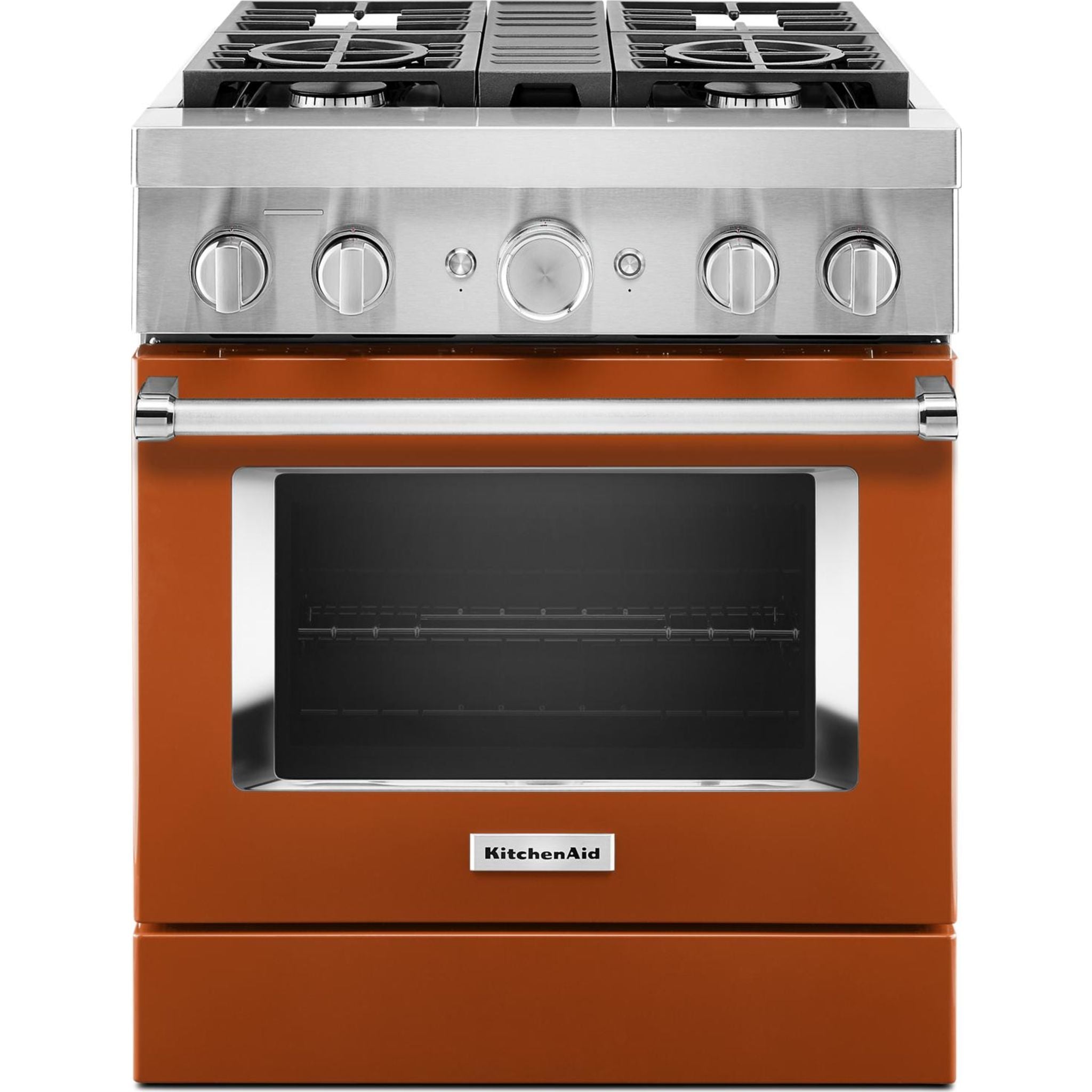 KitchenAid, KitchenAid Dual Fuel Range (KFDC500JSC) - Scorched Orange