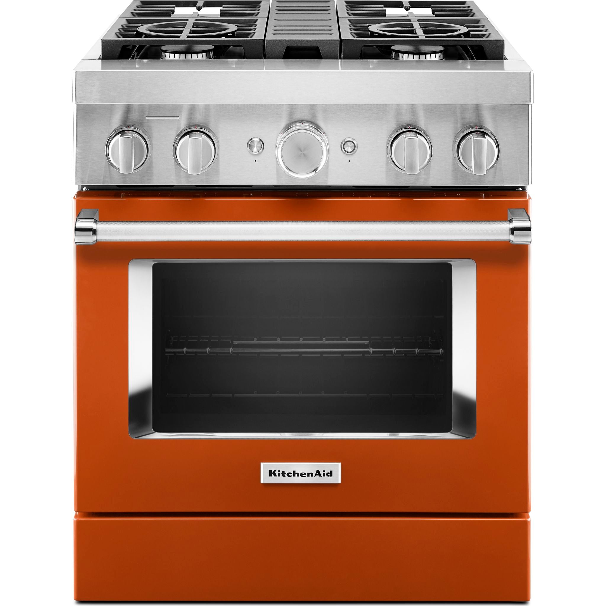 KitchenAid, KitchenAid Dual Fuel Range (KFDC500JSC) - Scorched Orange