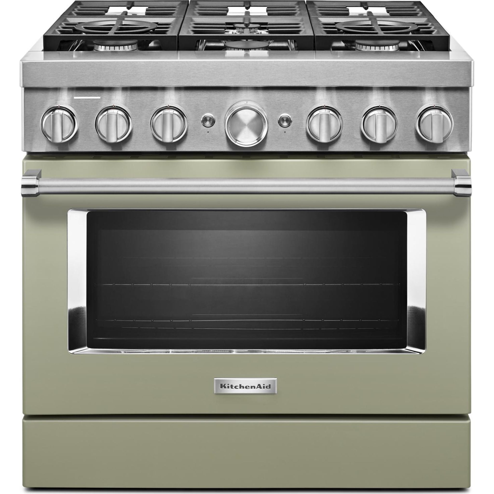 KitchenAid, KitchenAid Dual Fuel Range (KFDC506JAV) - Avocado Cream