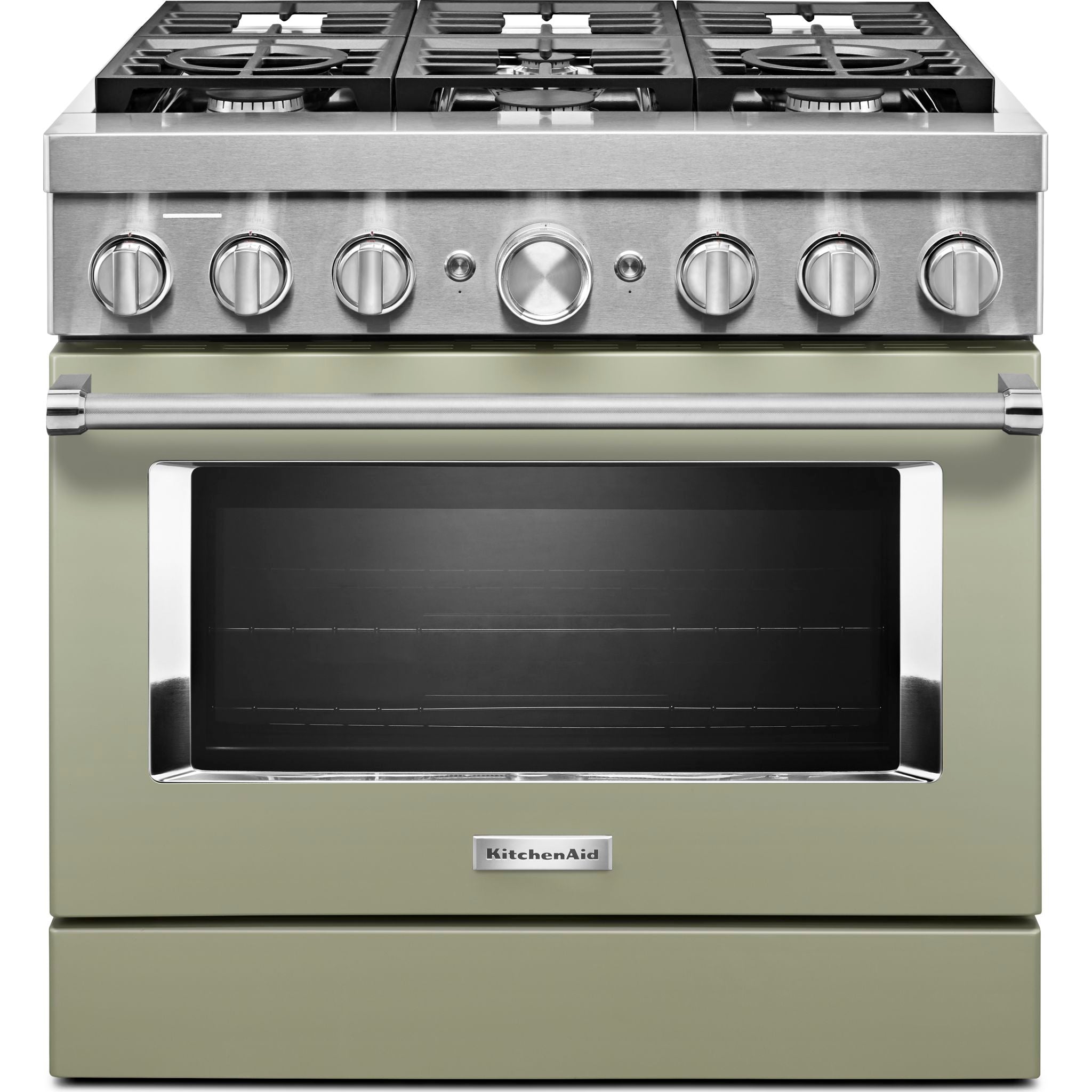 KitchenAid, KitchenAid Dual Fuel Range (KFDC506JAV) - Avocado Cream