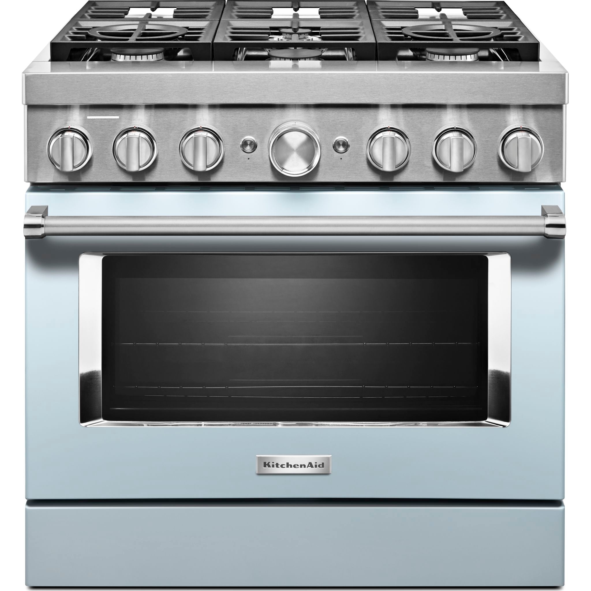 KitchenAid, KitchenAid Dual Fuel Range (KFDC506JMB) - Misty Blue