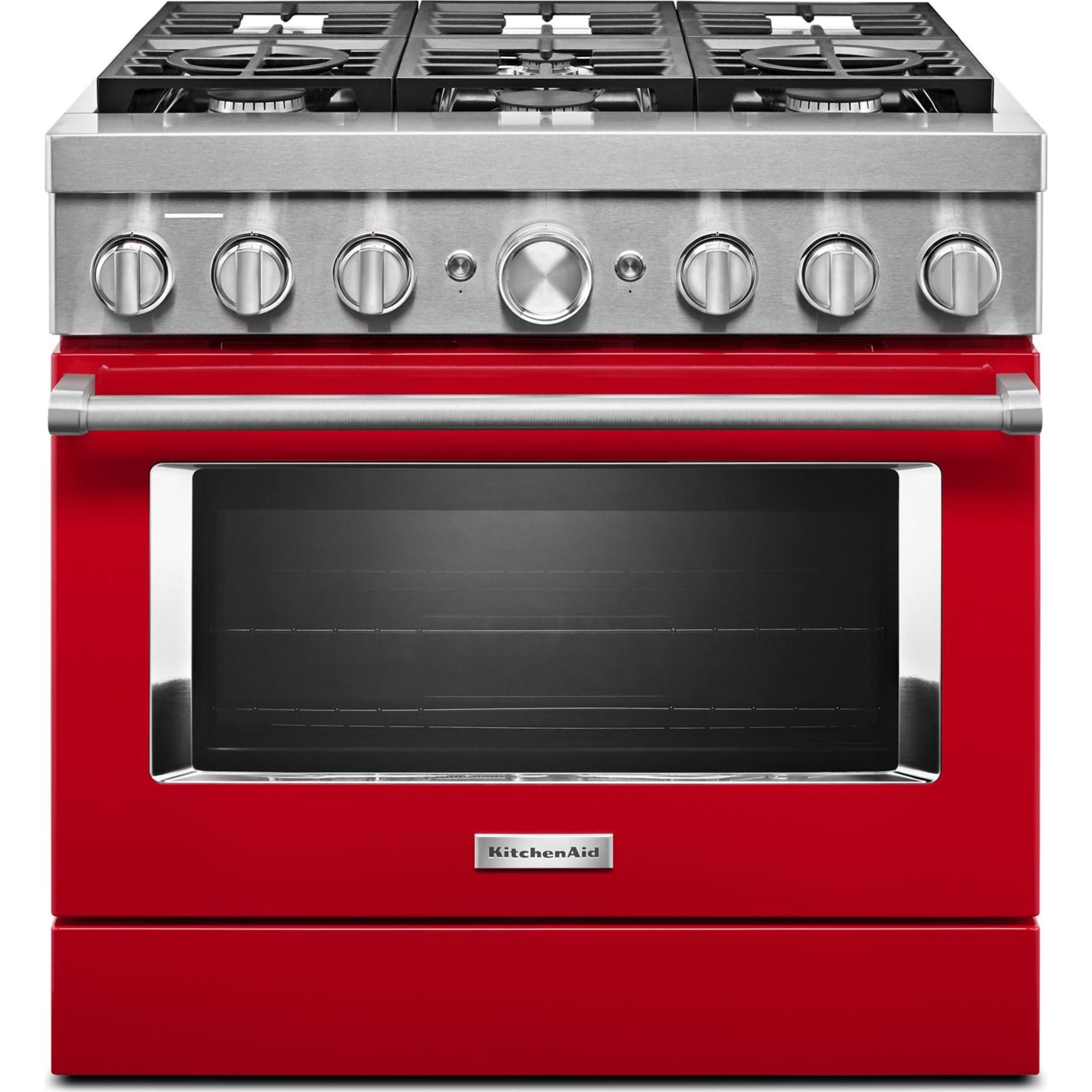 KitchenAid, KitchenAid Dual Fuel Range (KFDC506JPA) - Passion Red