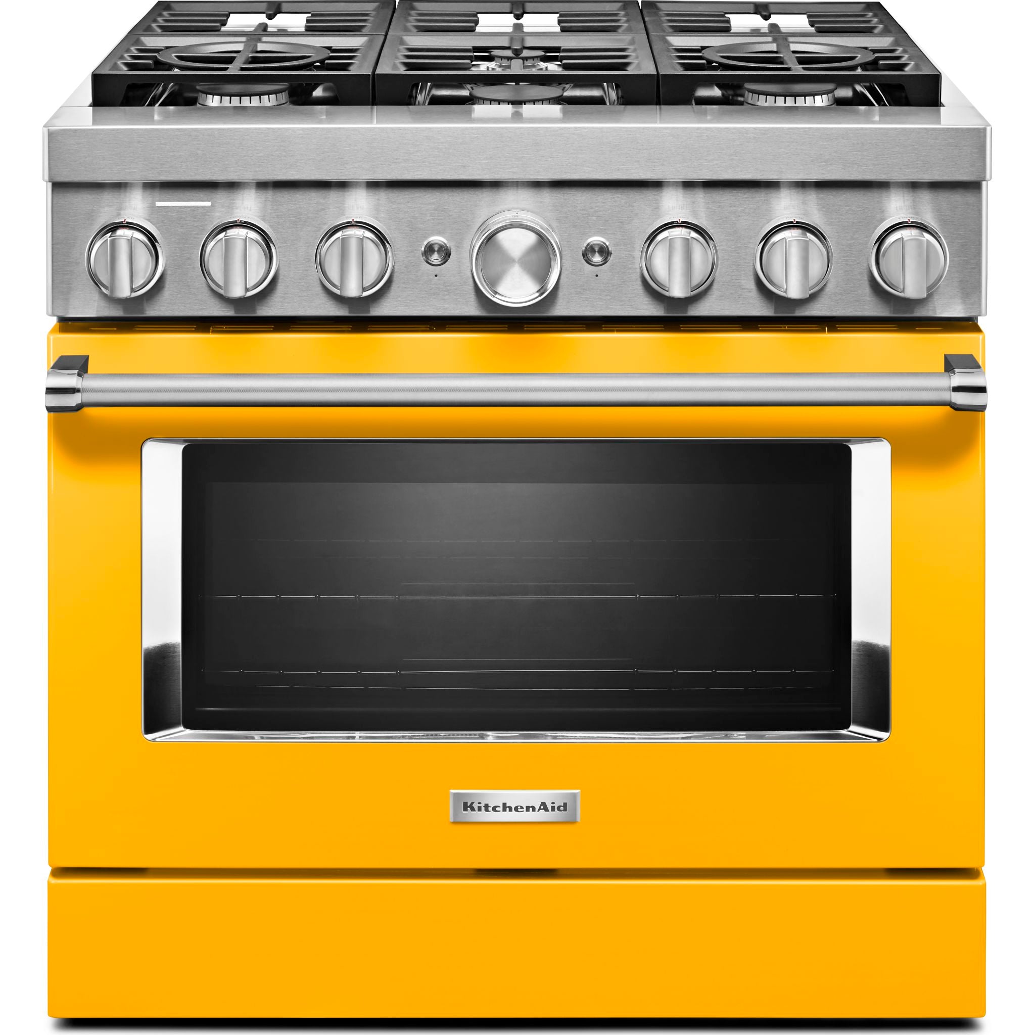 KitchenAid, KitchenAid Dual Fuel Range (KFDC506JYP) - Yellow Pepper