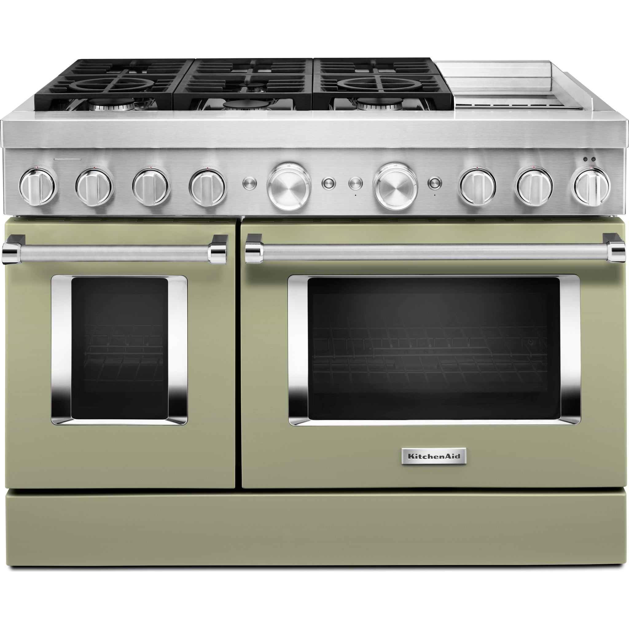 KitchenAid, KitchenAid Dual Fuel Range (KFDC558JAV) - Avocado Cream