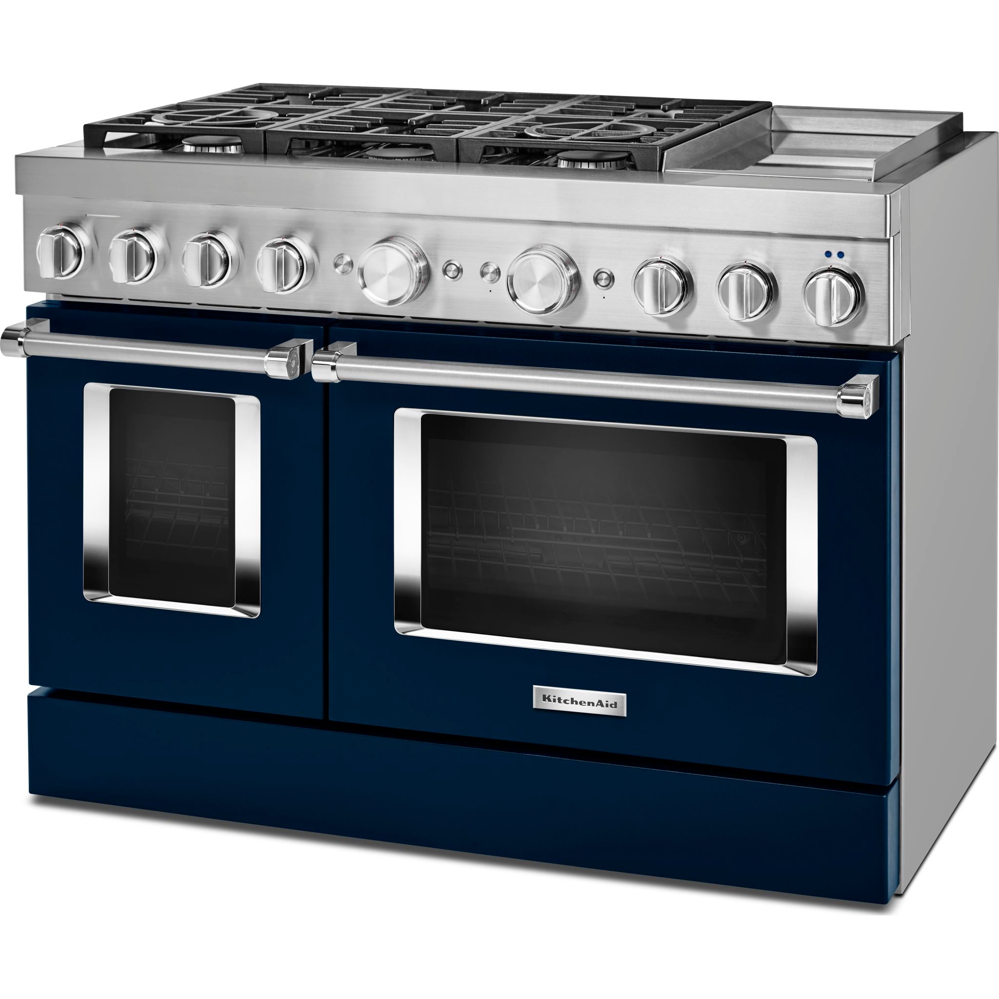 KitchenAid, KitchenAid Dual Fuel Range (KFDC558JIB) - Ink Blue