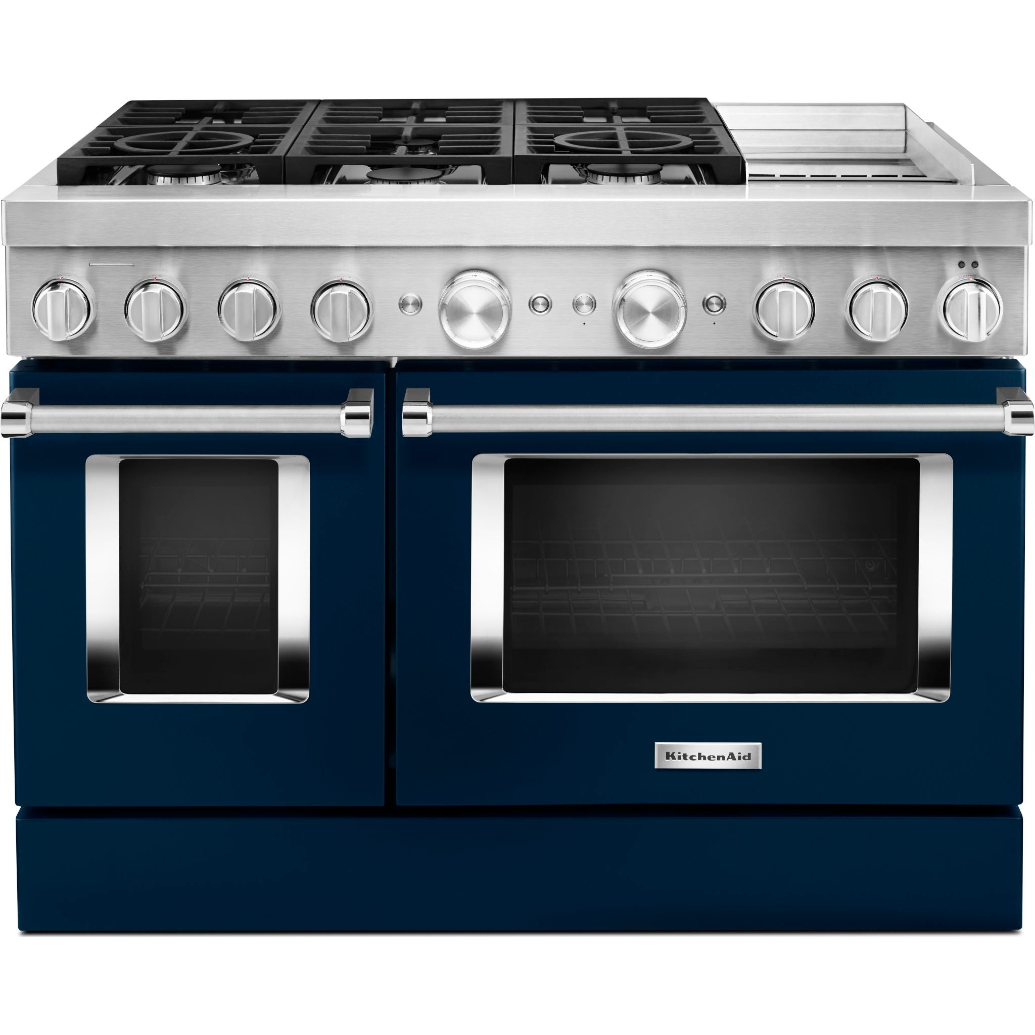 KitchenAid, KitchenAid Dual Fuel Range (KFDC558JIB) - Ink Blue