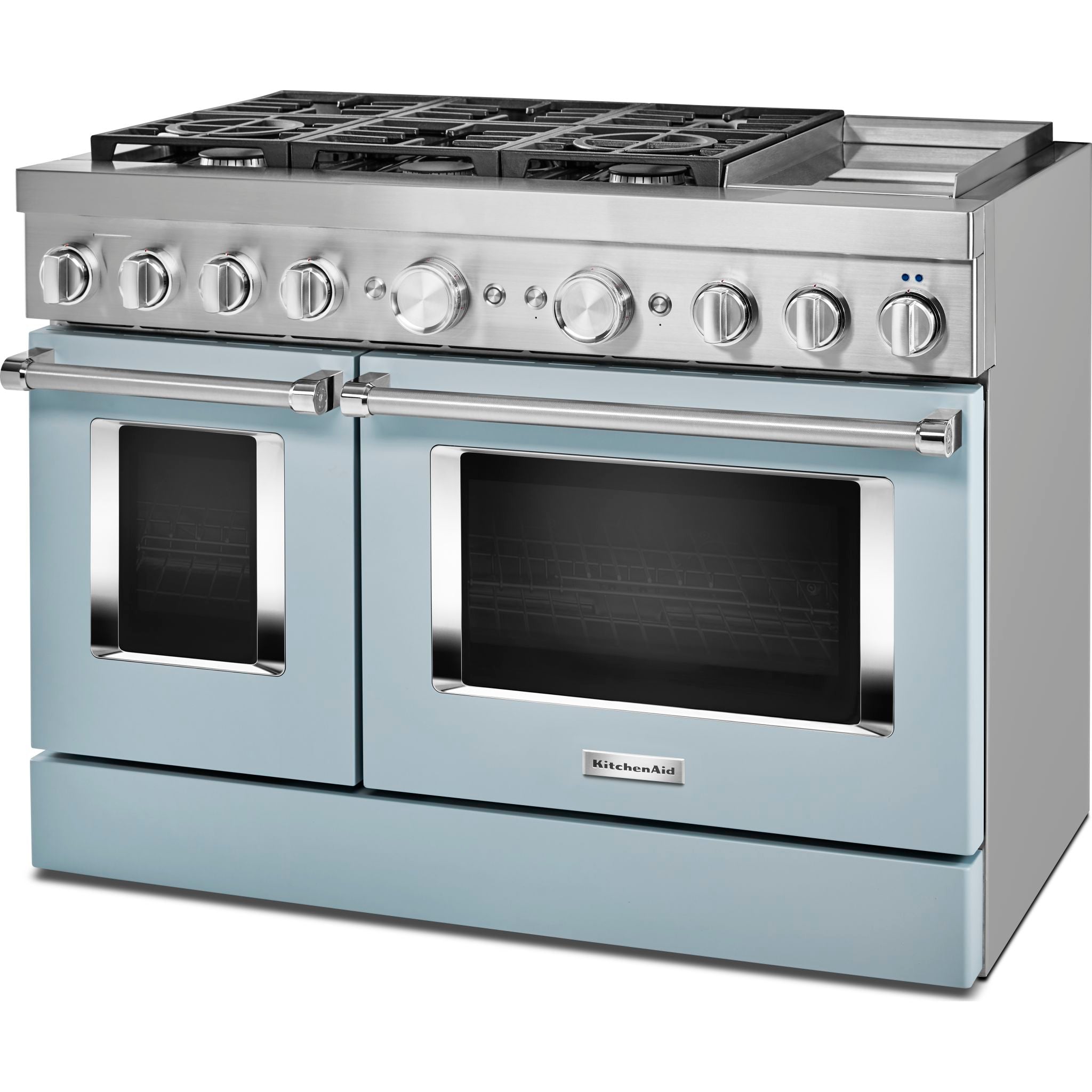 KitchenAid, KitchenAid Dual Fuel Range (KFDC558JMB) - Misty Blue