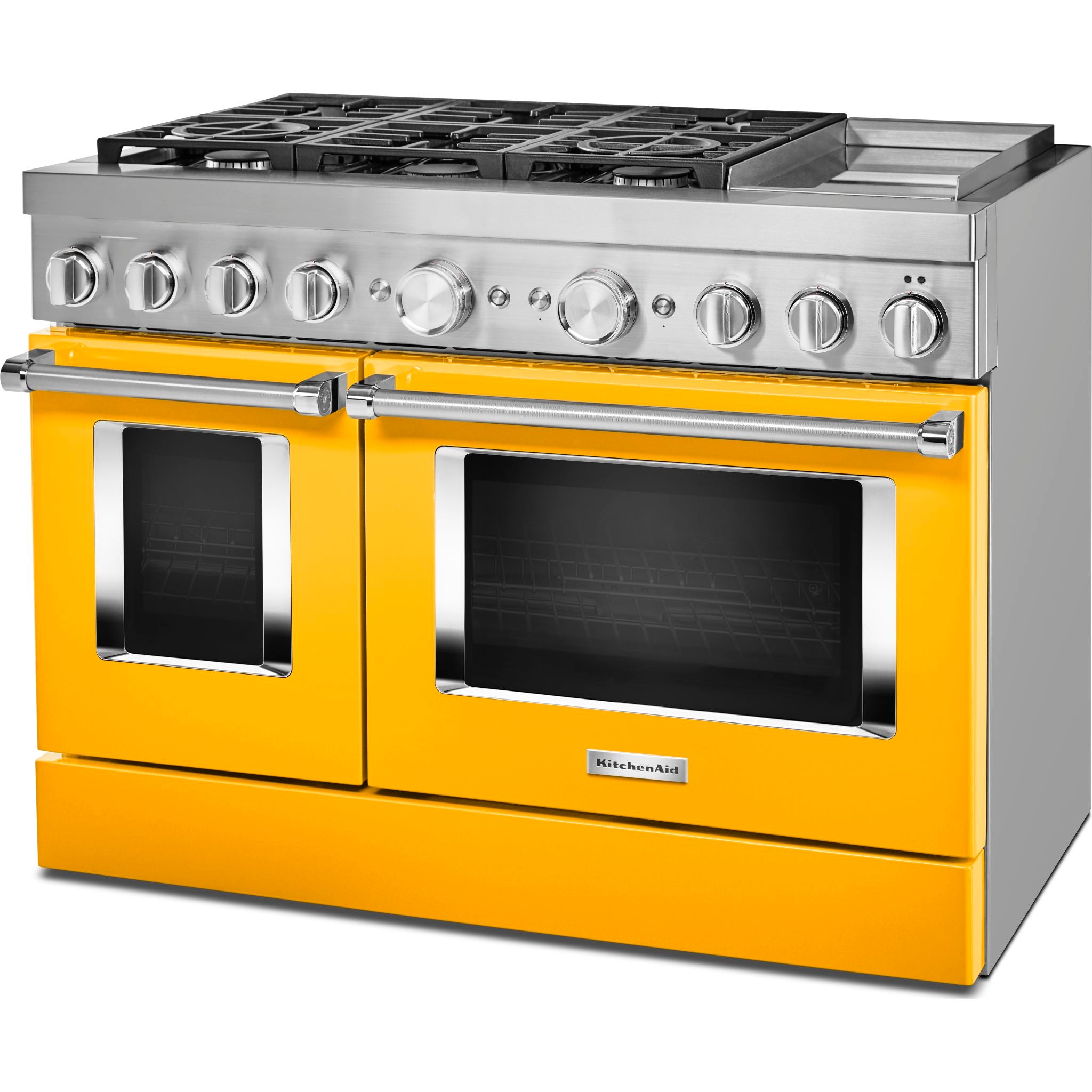 KitchenAid, KitchenAid Dual Fuel Range (KFDC558JYP) - Yellow Pepper