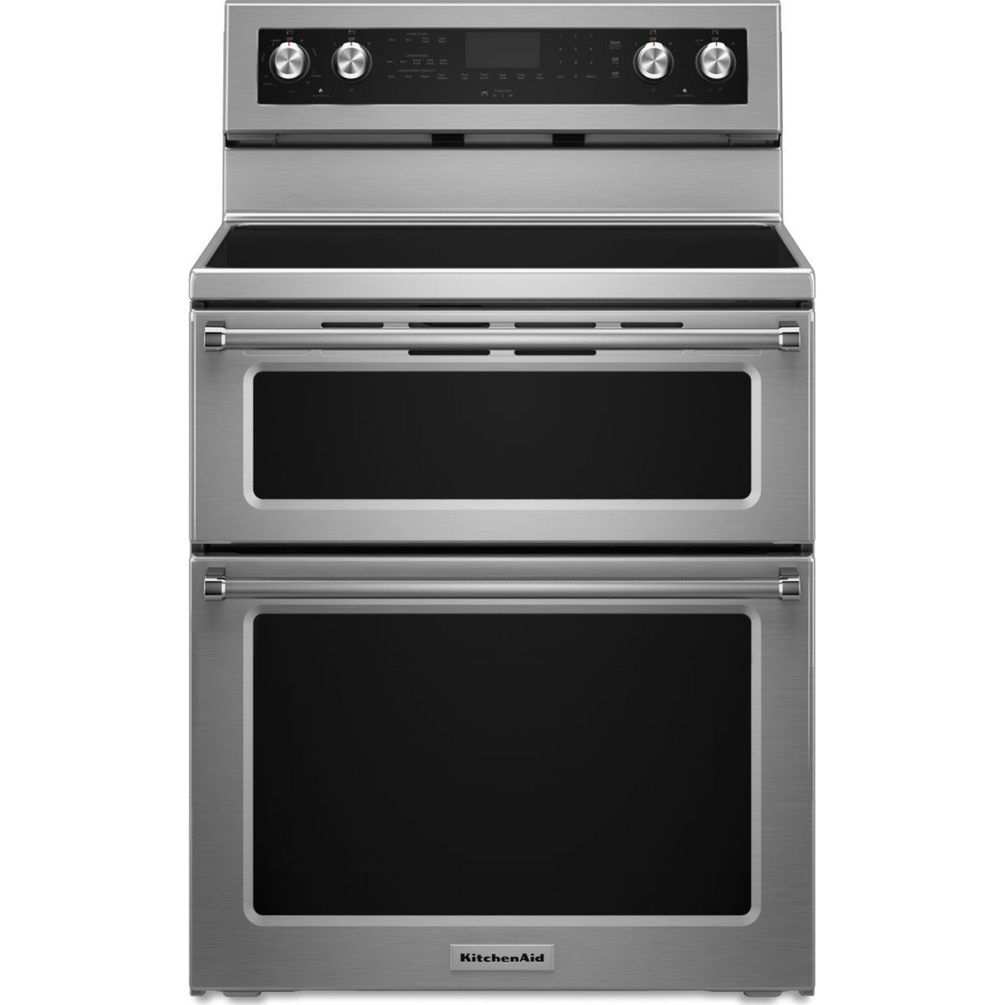 KitchenAid, KitchenAid Dual Oven Range (YKFED500ESS) - Stainless Steel