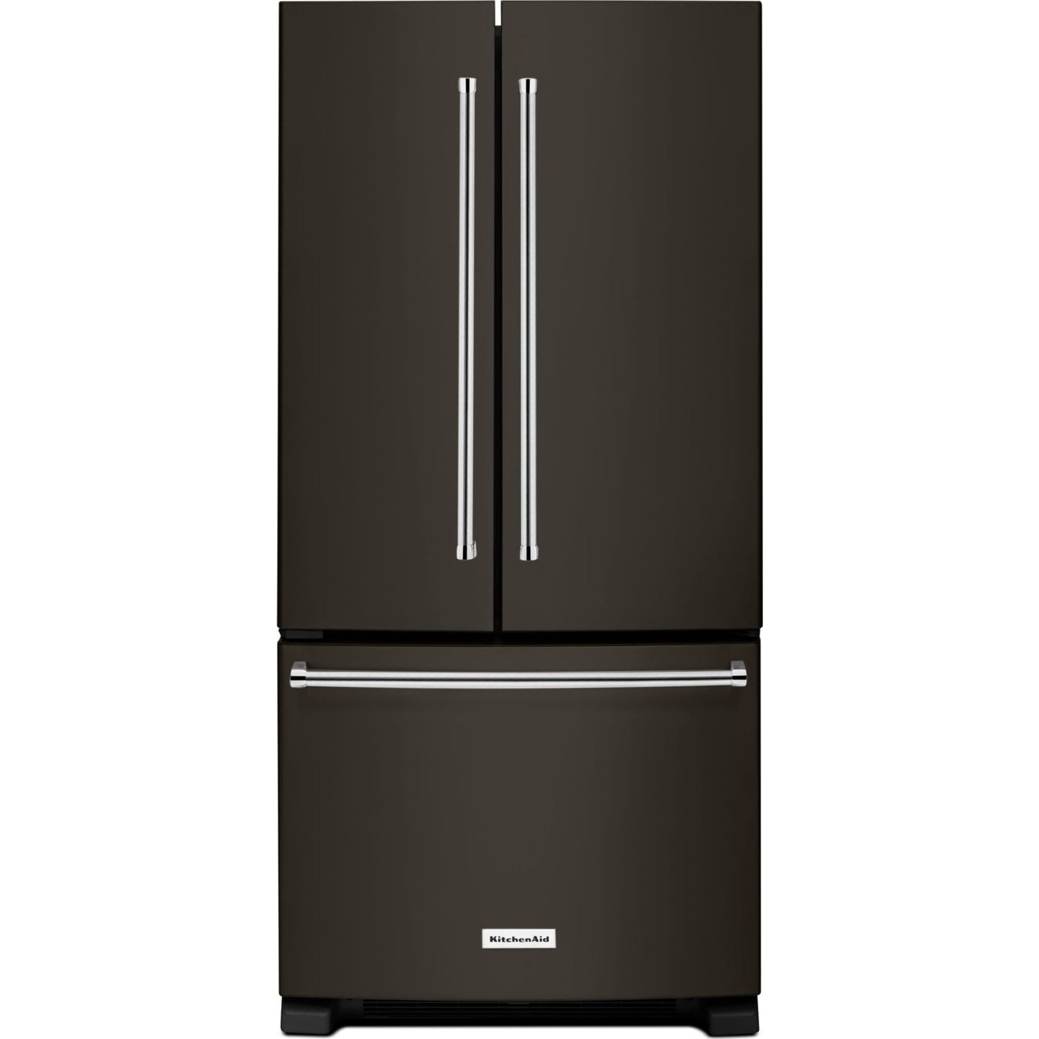 KitchenAid, KitchenAid French Door Fridge (KRFF302EBS) - Black Stainless