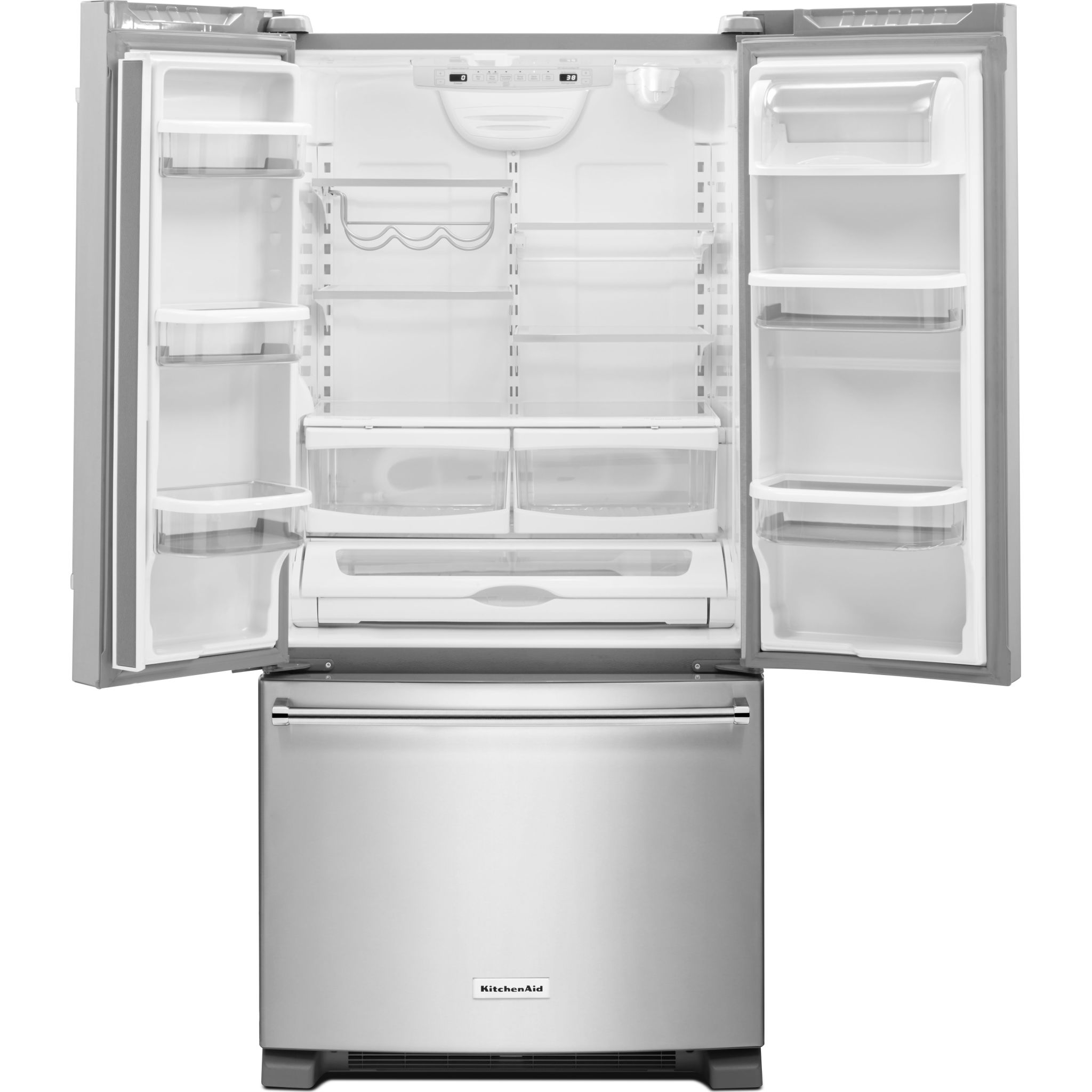 KitchenAid, KitchenAid French Door Fridge (KRFF302ESS) - Stainless Steel