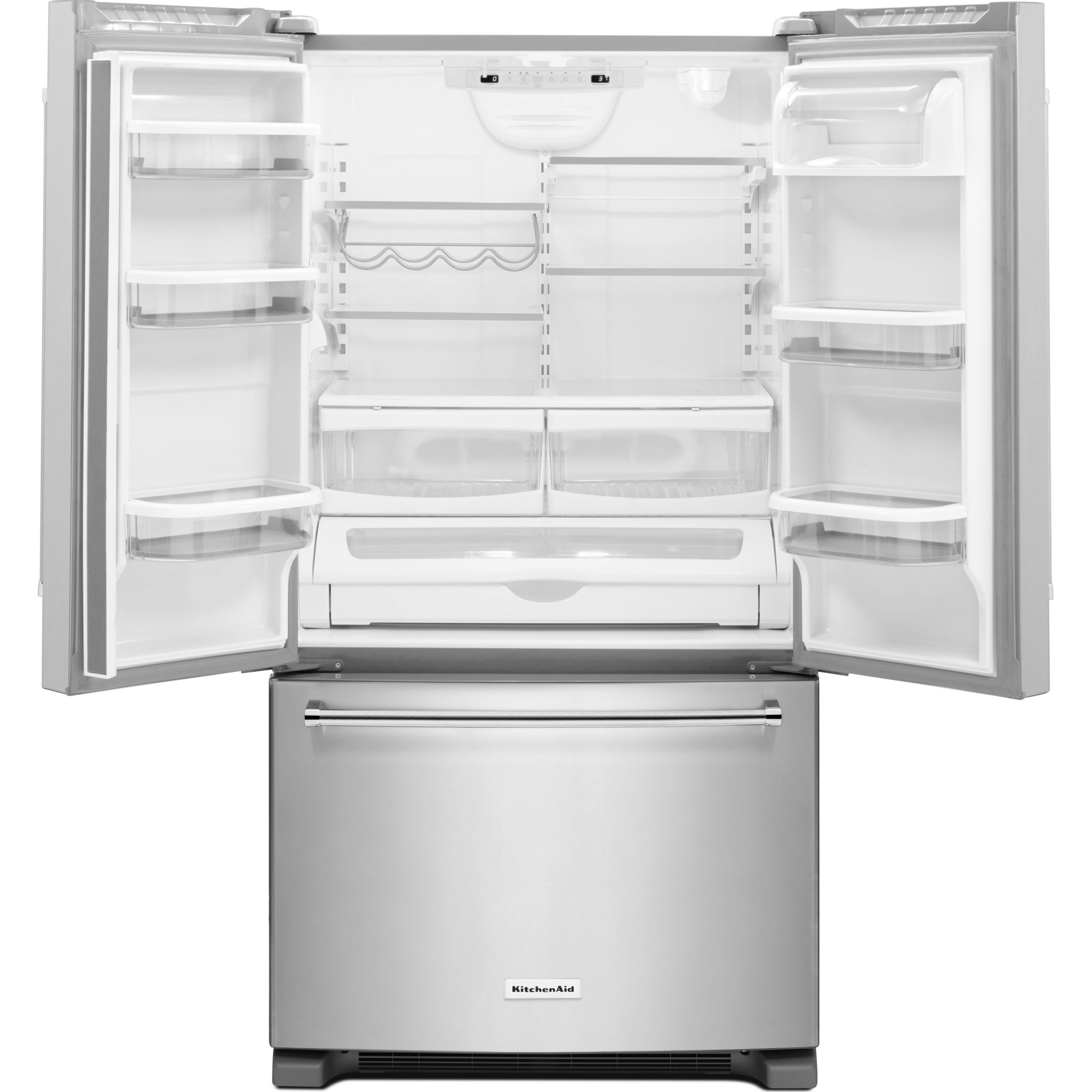 KitchenAid, KitchenAid French Door Fridge (KRFF305ESS) - Stainless Steel