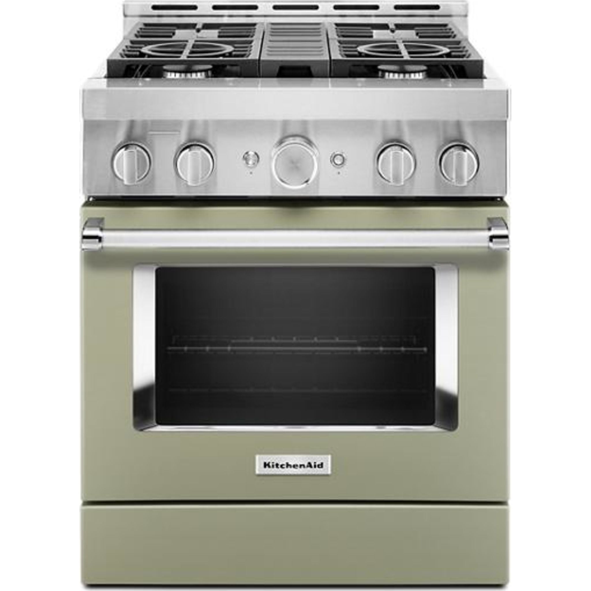 KitchenAid, KitchenAid Gas Range (KFGC500JAV) - Avocado Cream