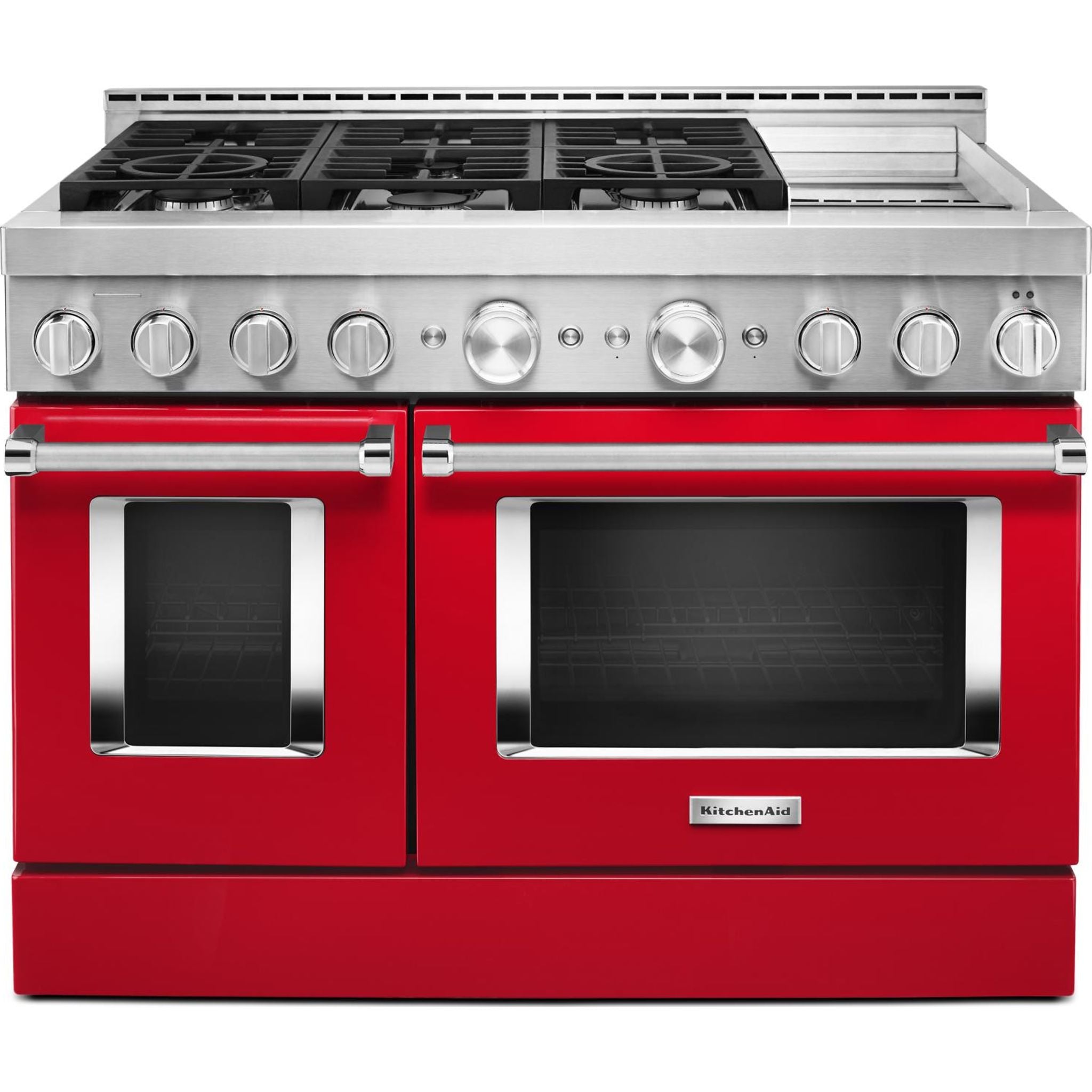 KitchenAid, KitchenAid Gas Range (KFGC558JPA) - Passion Red