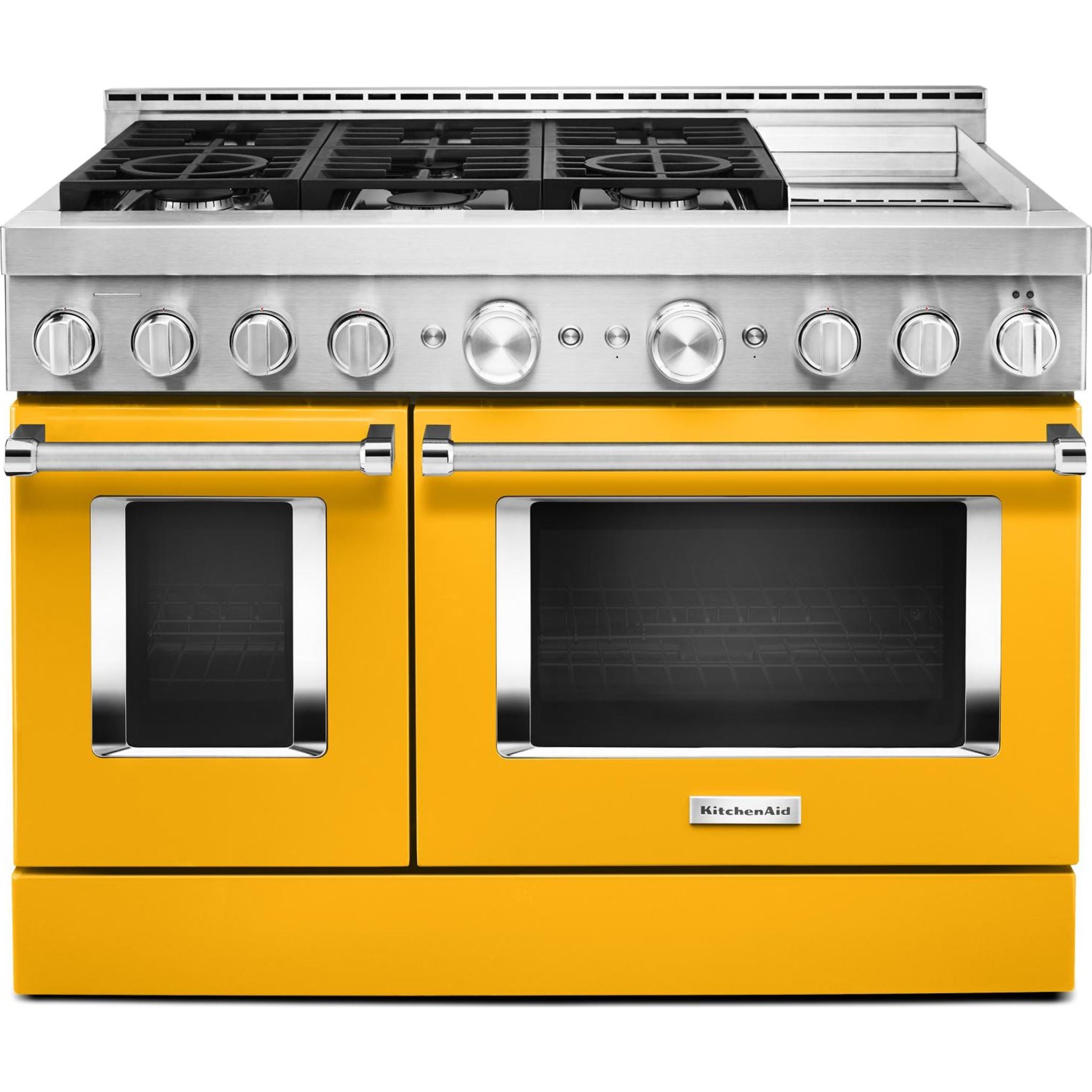 KitchenAid, KitchenAid Gas Range (KFGC558JYP) - Yellow Pepper