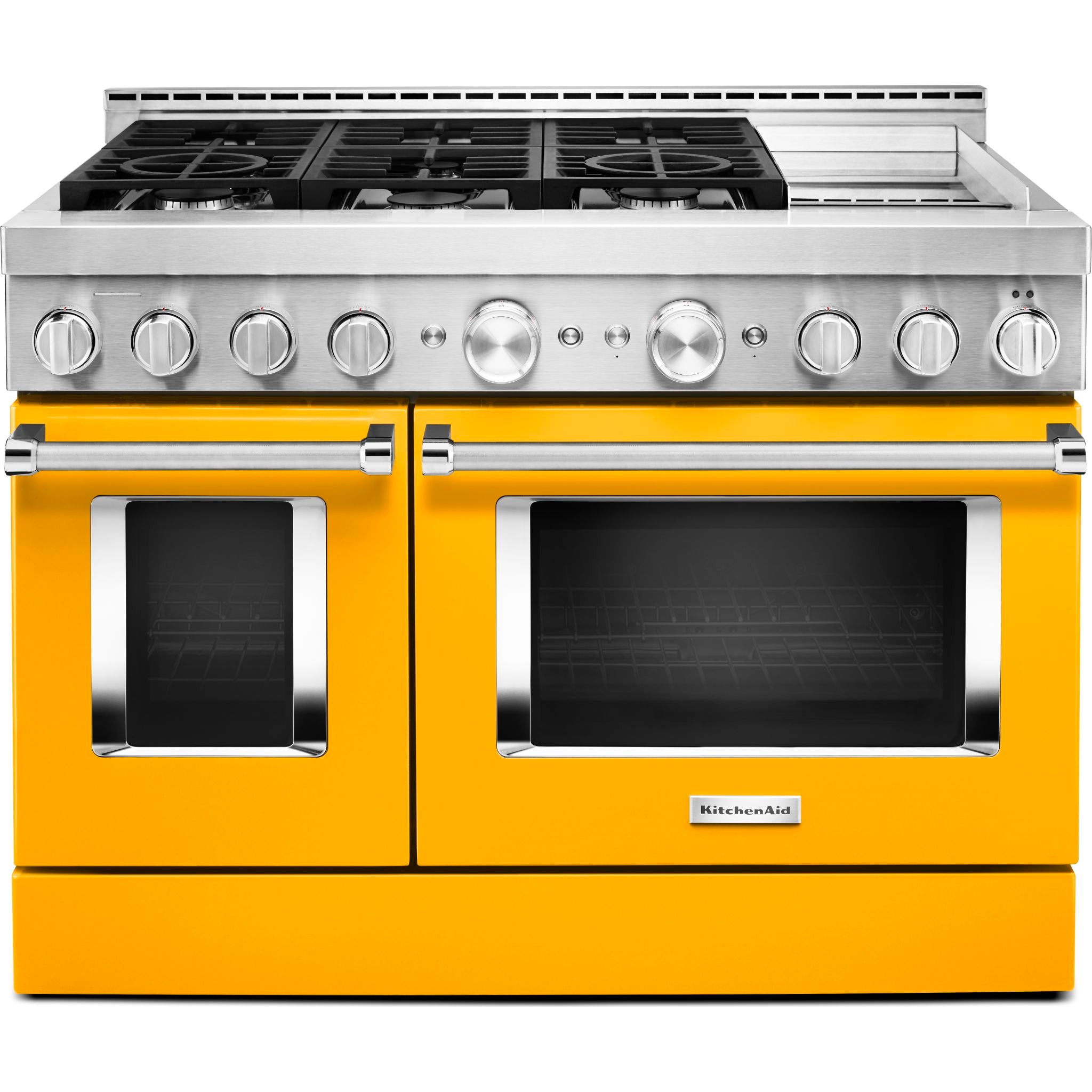 KitchenAid, KitchenAid Gas Range (KFGC558JYP) - Yellow Pepper