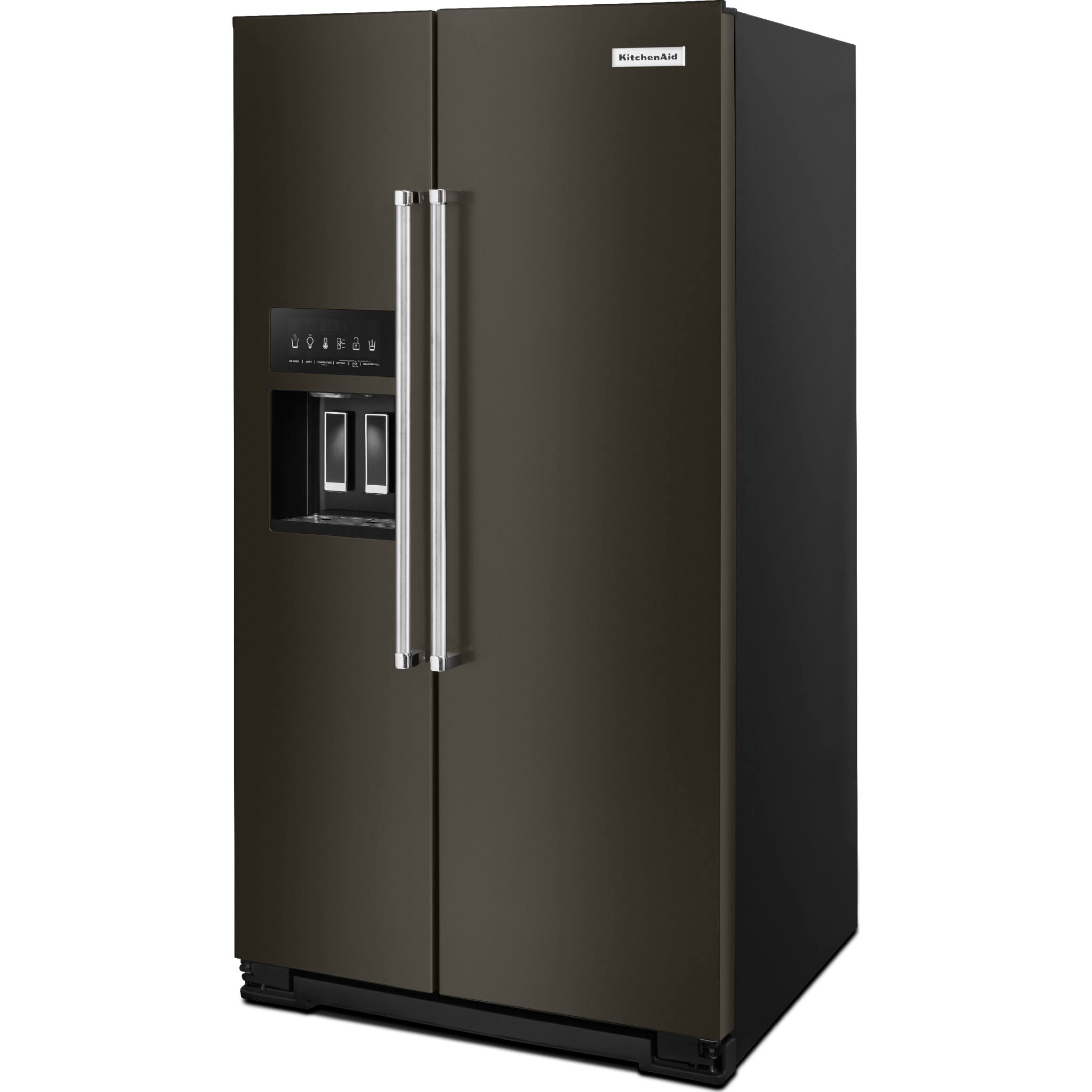 KitchenAid, KitchenAid Side x Side Fridge (KRSF705HBS) - Black Stainless