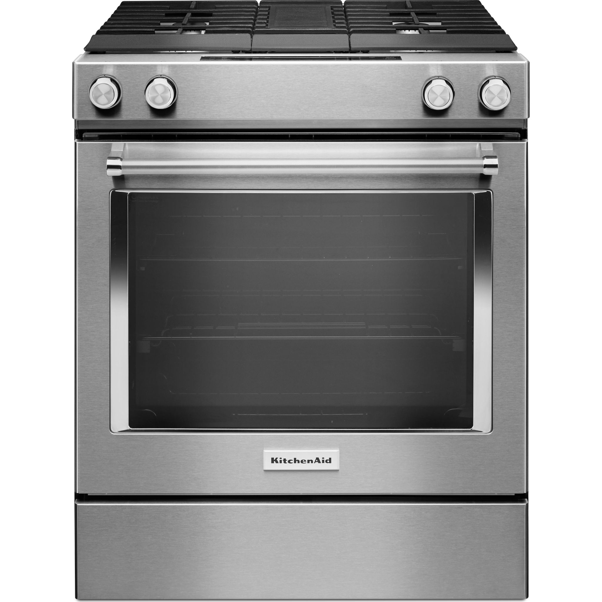 KitchenAid, KitchenAid Slide Duel Fuel Range (KSDG950ESS) - Stainless Steel