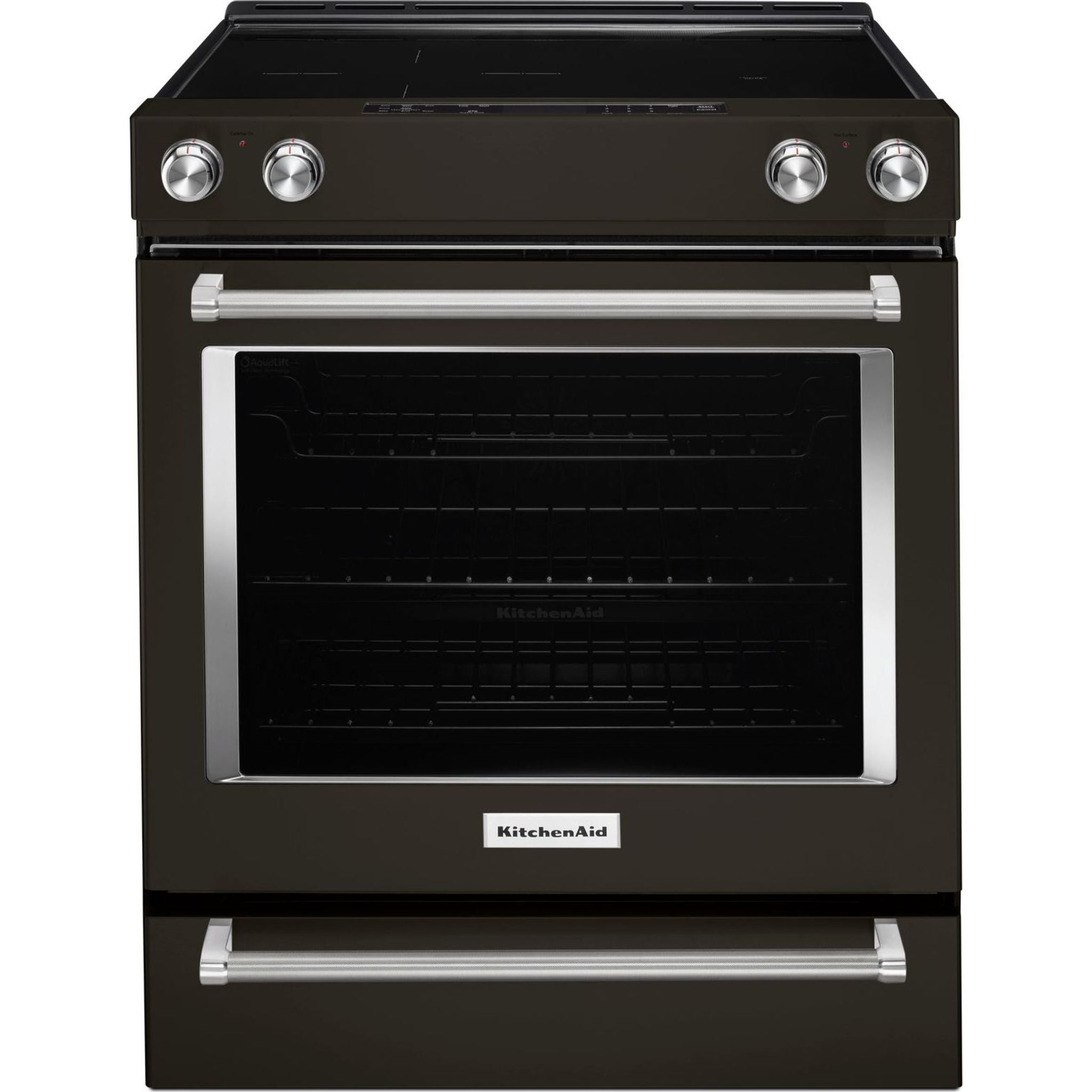 KitchenAid, KitchenAid True Convection Range (YKSEG700EBS) - Black Stainless