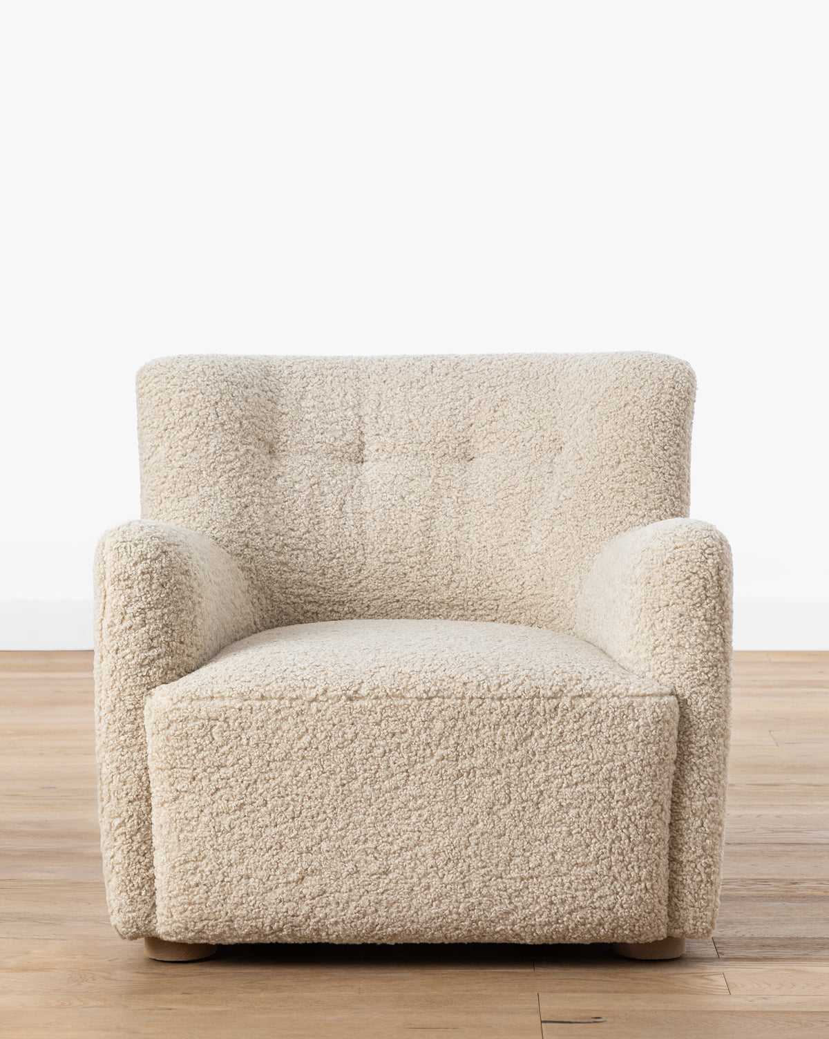 Makerspalm, Magda Teddy Bear Boucle Lounge Chair